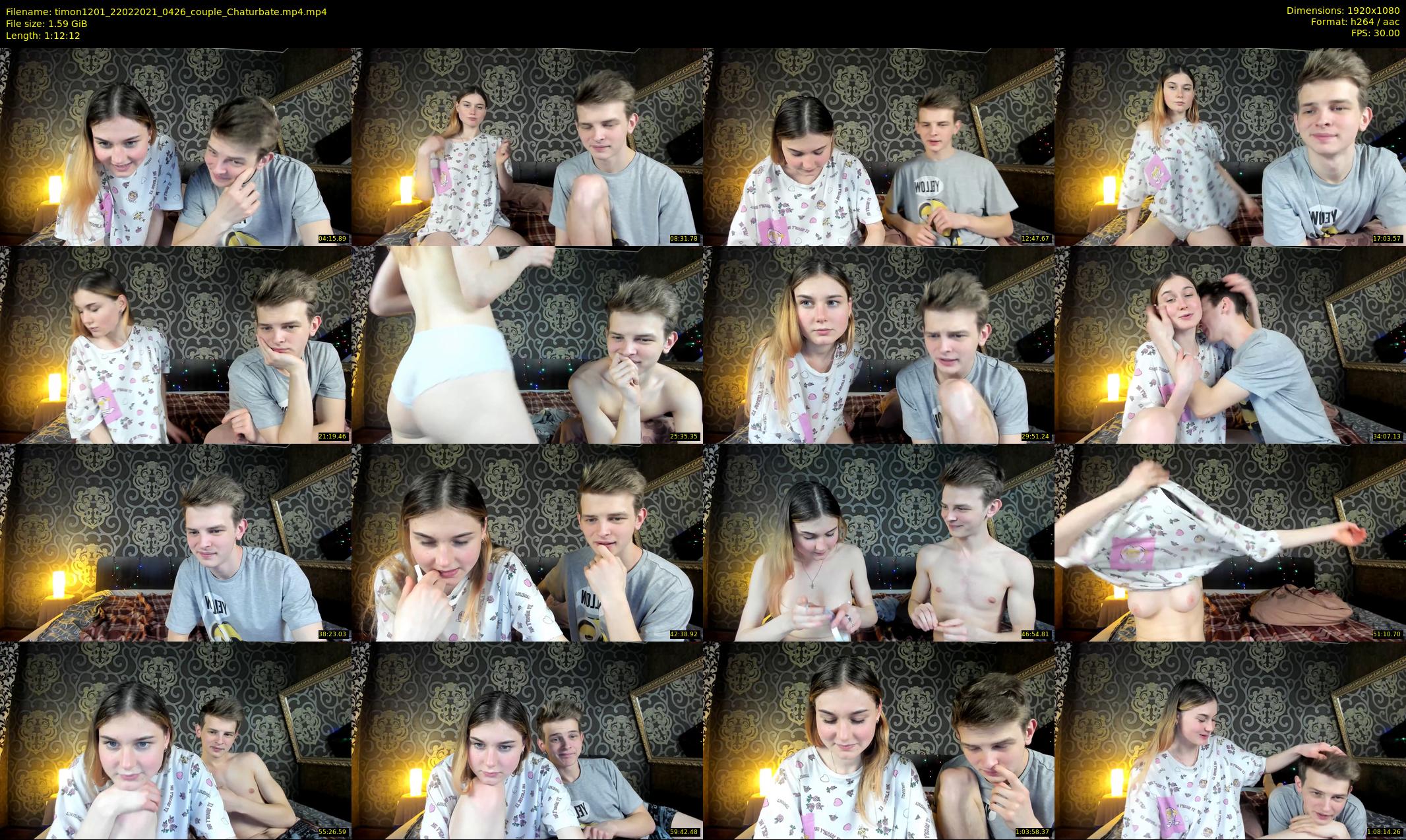 timon1201 — 73 minute Chaturbate Couple strip rec, 1080p, Feb 22, 2021