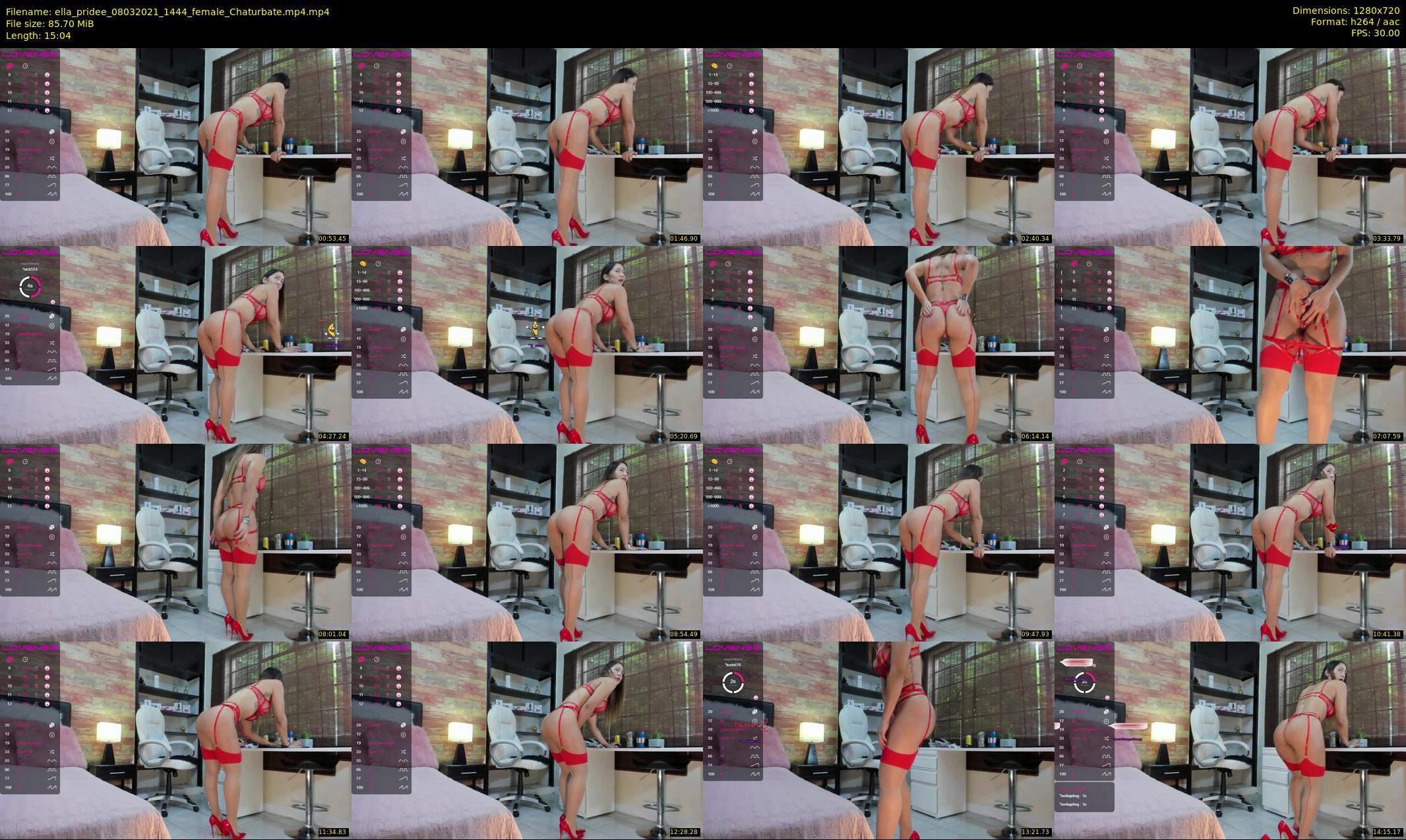 ella_pridee — 16 minute Chaturbate Female strip rec, 720p, Mar 8, 2021