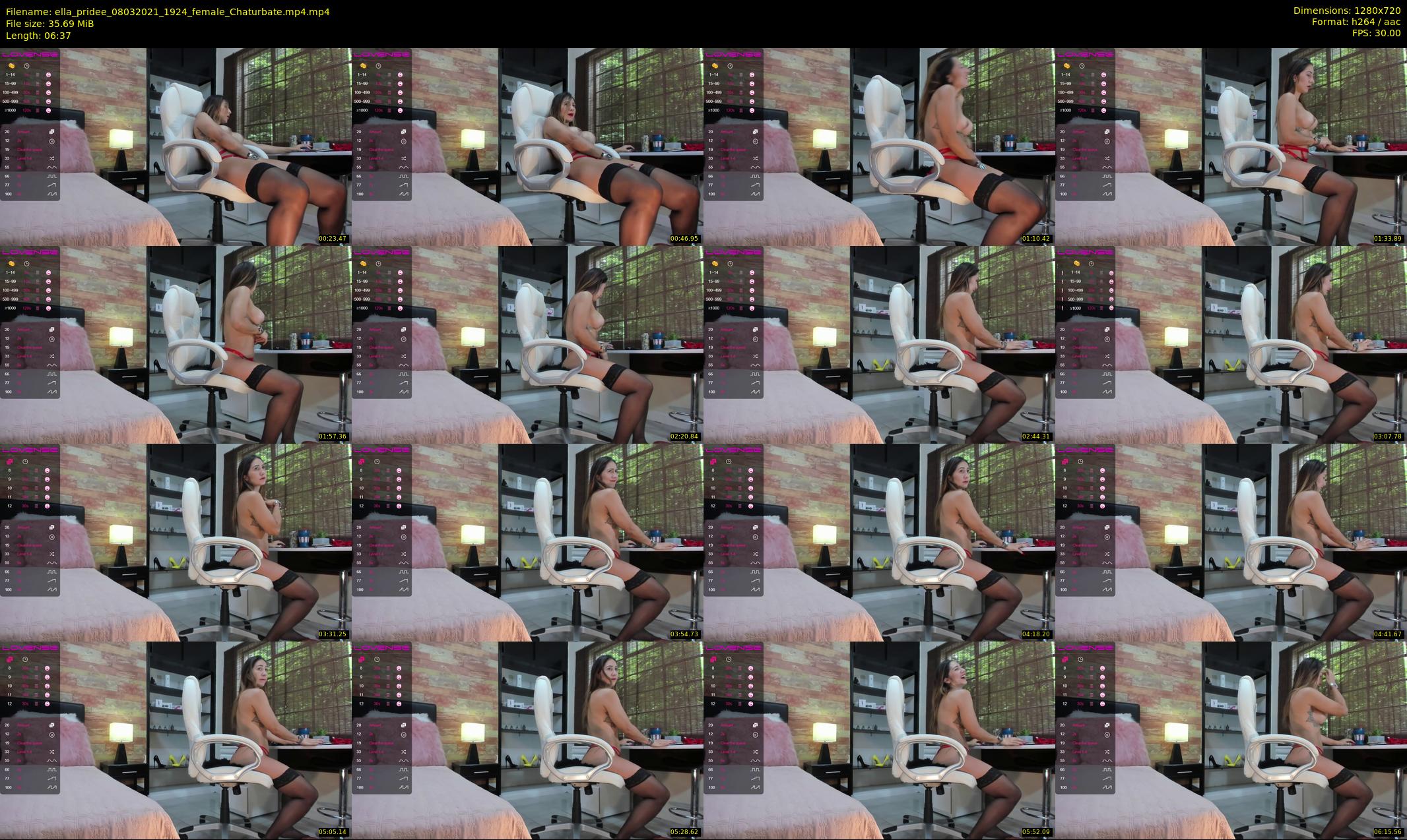 ella_pridee — 7 minute Chaturbate Female strip rec, 720p, Mar 8, 2021