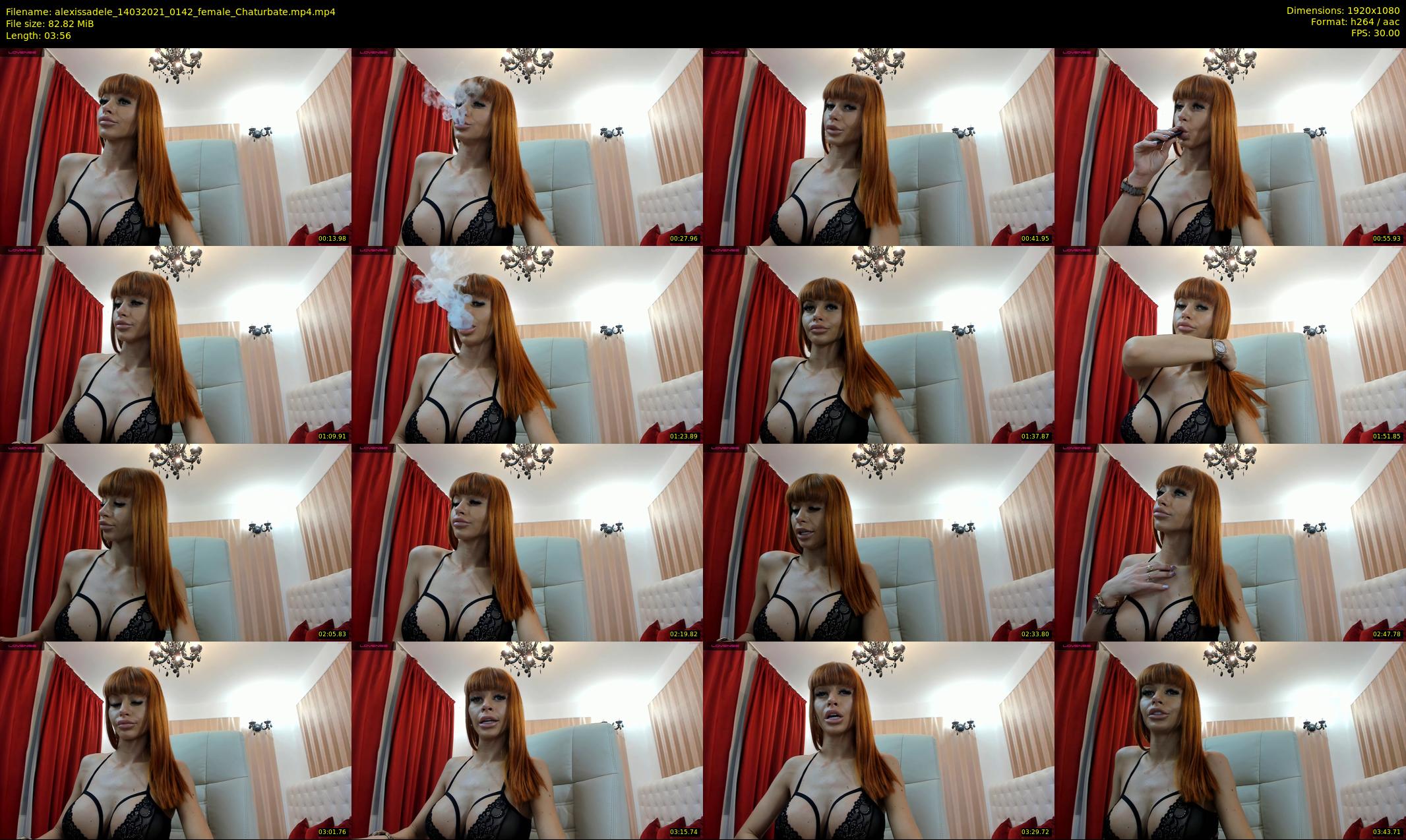 alexissadele — 4 minute Chaturbate Female strip rec, 1080p, Mar 14, 2021