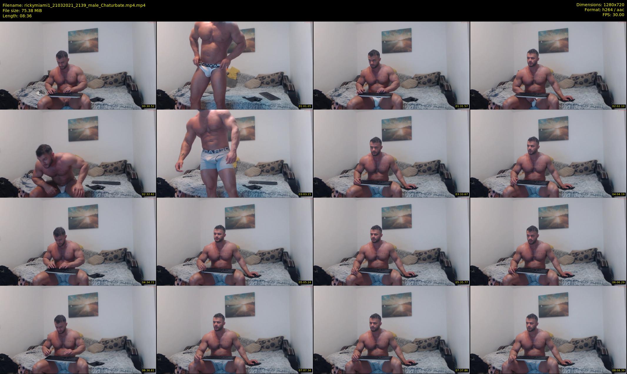 rickymiami1 — 9 minute Chaturbate Male strip rec, 720p, Mar 21, 2021
