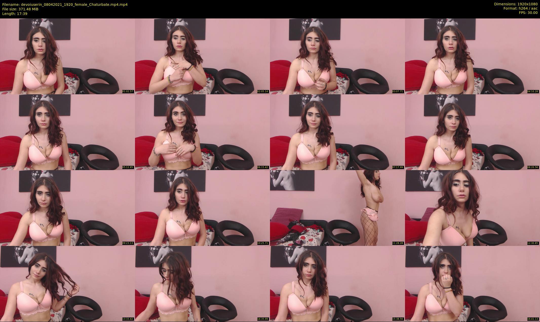 devoiuserin — 18 minute Chaturbate Female strip rec, 1080p, Apr 8, 2021