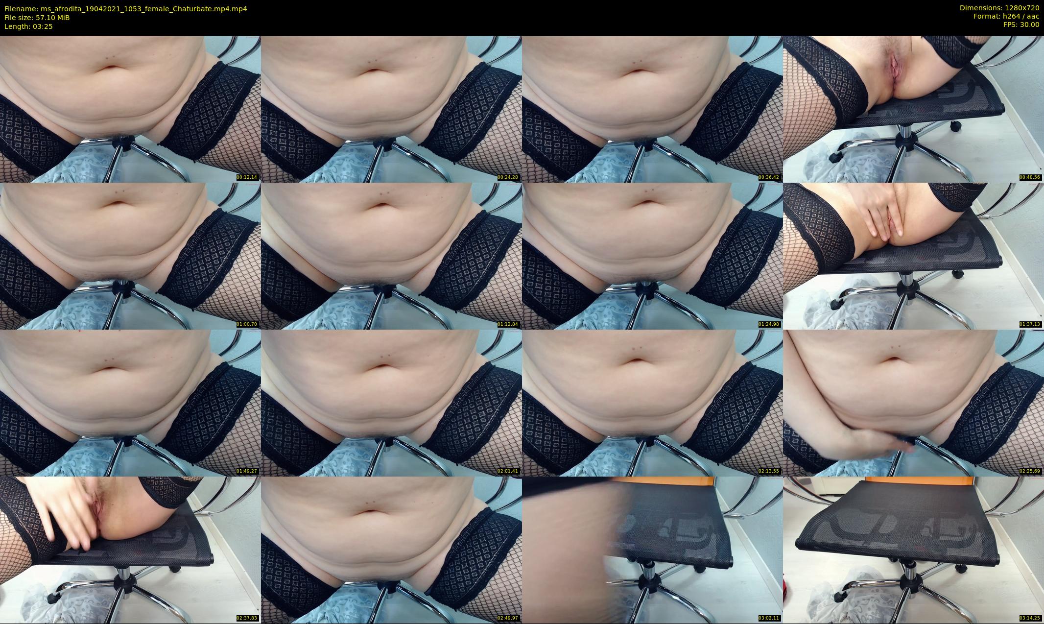 ms_afrodita — 4 minute Chaturbate Female strip rec, 720p, Apr 19, 2021
