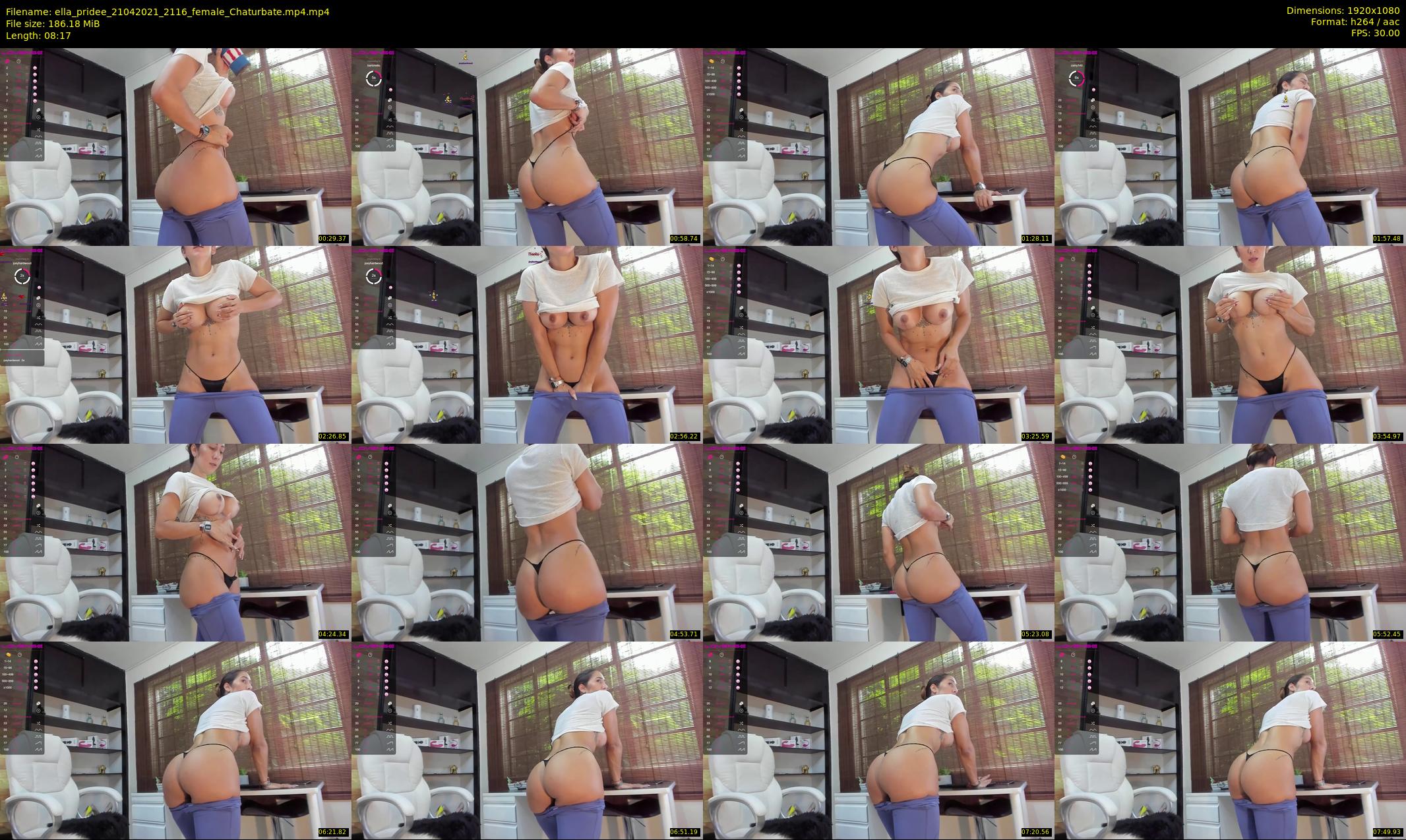 ella_pridee — 9 minute Chaturbate Female strip rec, 1080p, Apr 21, 2021