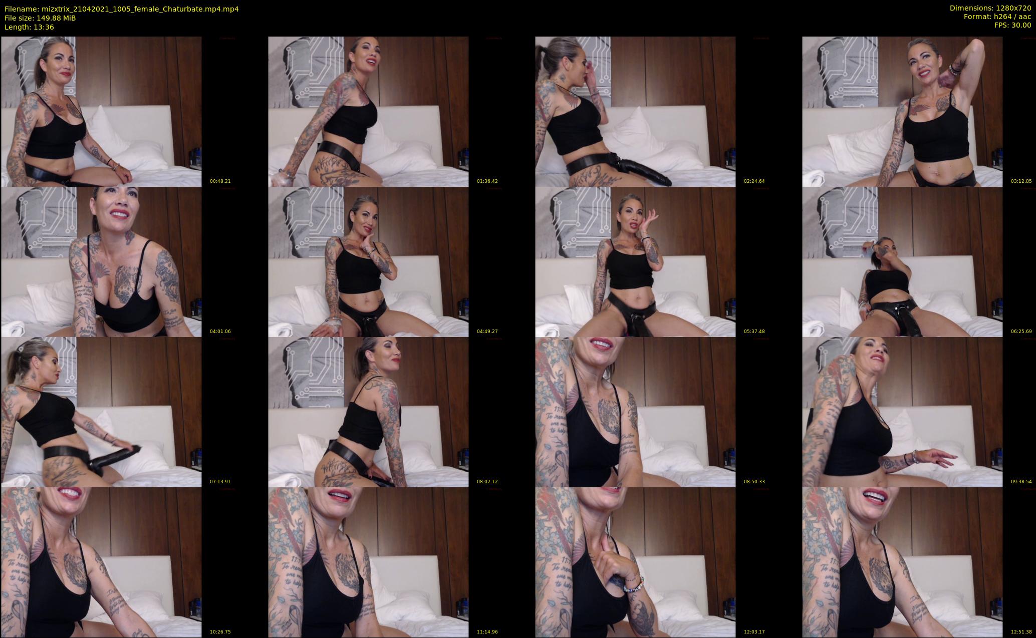 mizxtrix — 14 minute Chaturbate Female strip rec, 720p, Apr 21, 2021