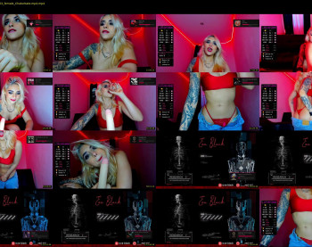 evablack_ — Chaturbate Female strip rec, Apr 22, 2021 16:53