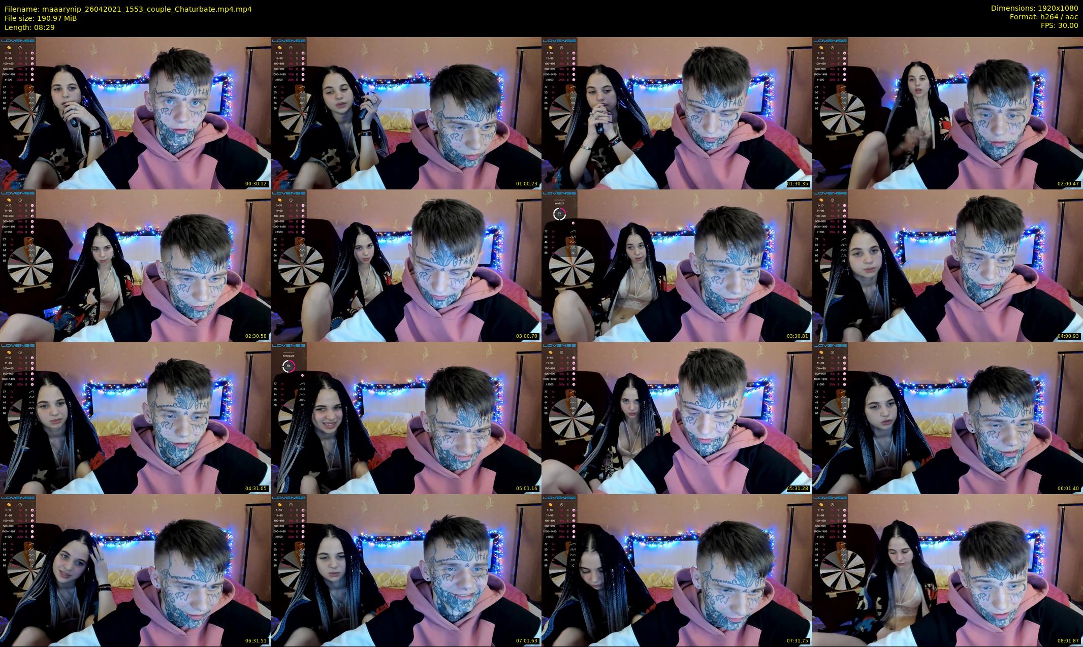 maaarynip — 9 minute Chaturbate Couple strip rec, 1080p, Apr 26, 2021