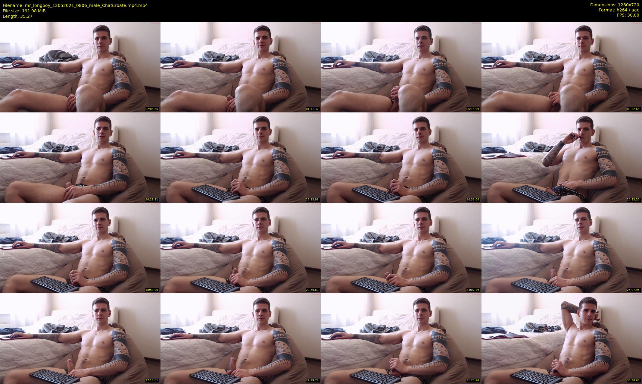 mr_longboy — 36 minute Chaturbate Male strip rec, 720p, May 12, 2021