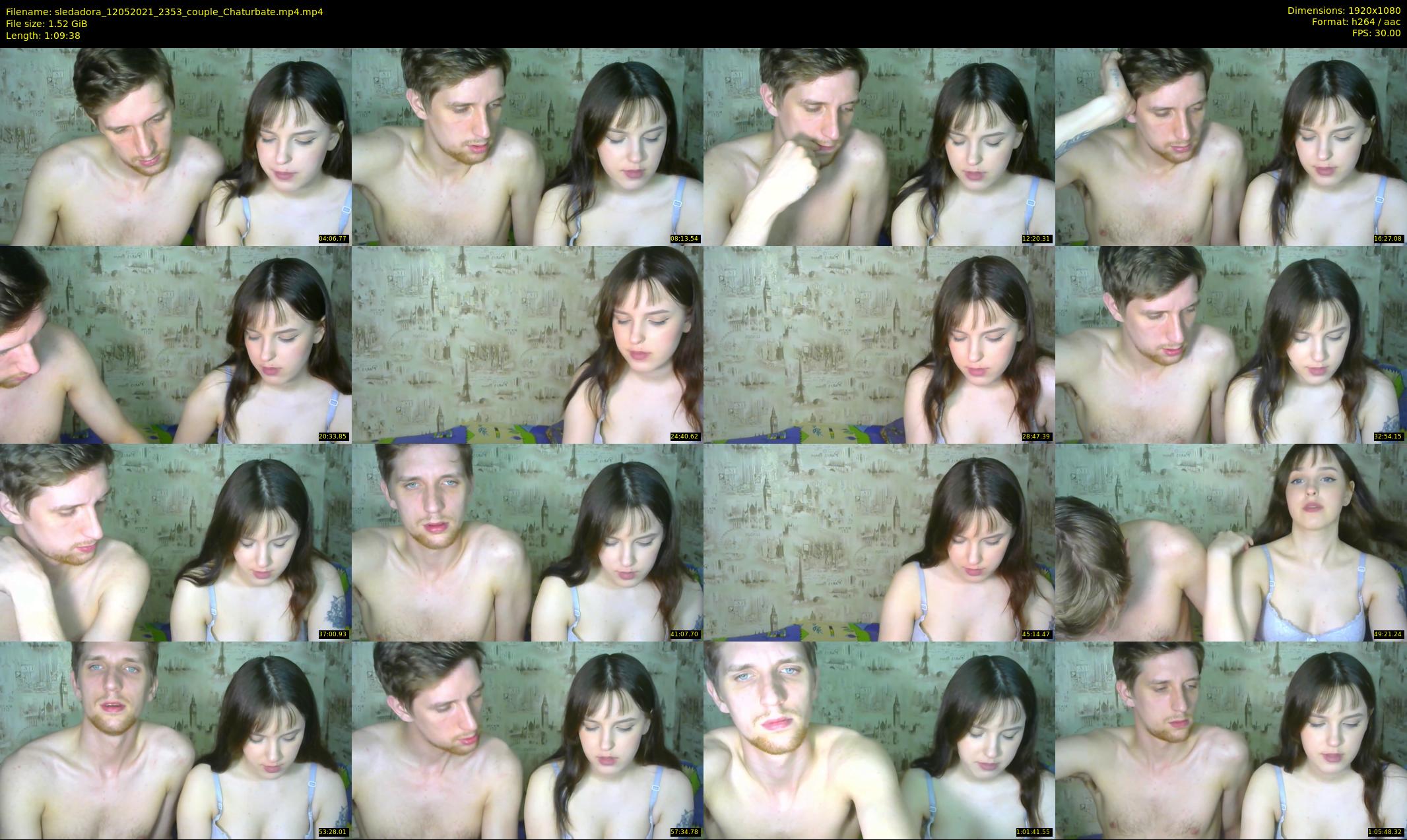 sledadora — 70 minute Chaturbate Couple strip rec, 1080p, May 12, 2021