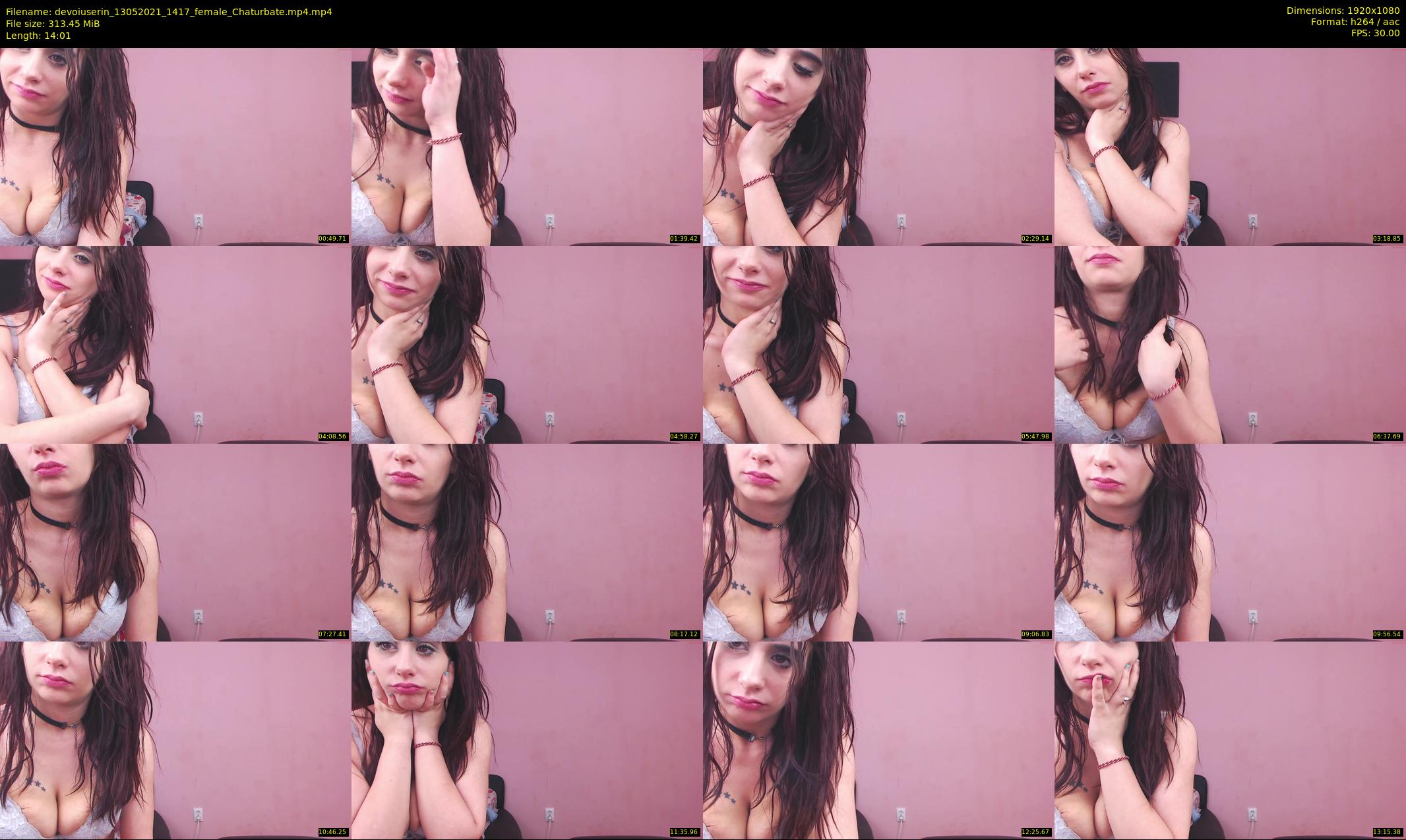 devoiuserin — 15 minute Chaturbate Female strip rec, 1080p, May 13, 2021