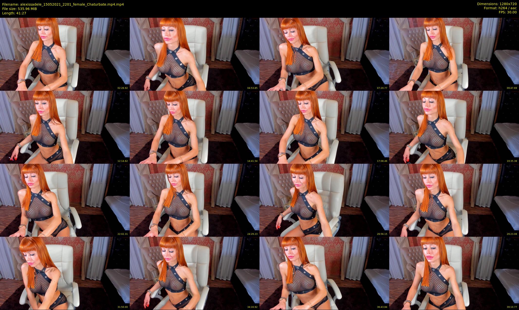 alexissadele — 42 minute Chaturbate Female strip rec, 720p, May 15, 2021
