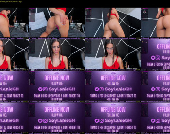 laniegh — Chaturbate Female strip rec, May 22, 2021 04:48
