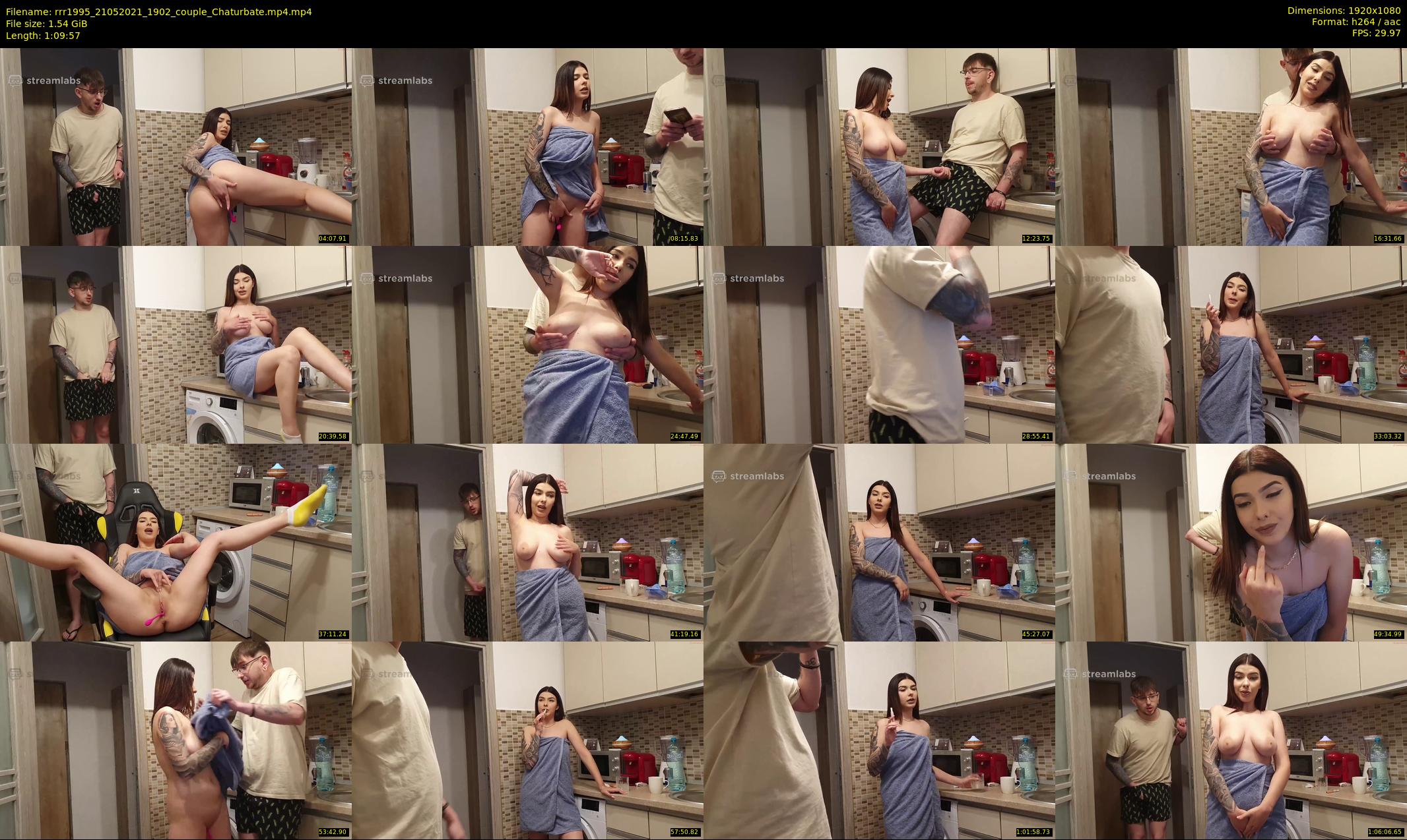 rrr1995 — 70 minute Chaturbate Couple strip rec, 1080p, May 21, 2021