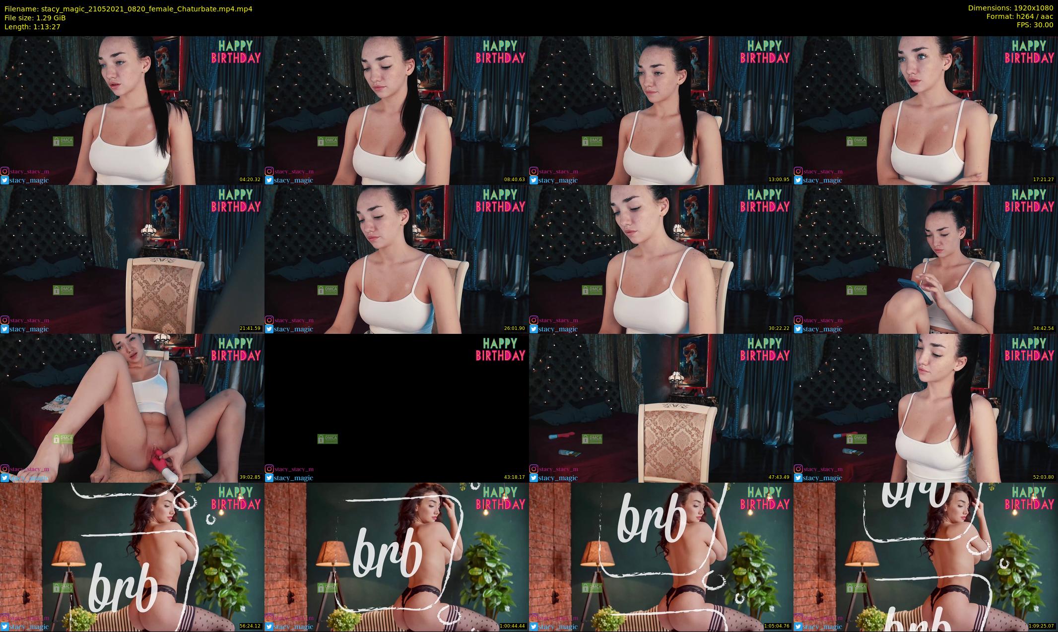 stacy_magic — 74 minute Chaturbate Female strip rec, 1080p, May 21, 2021