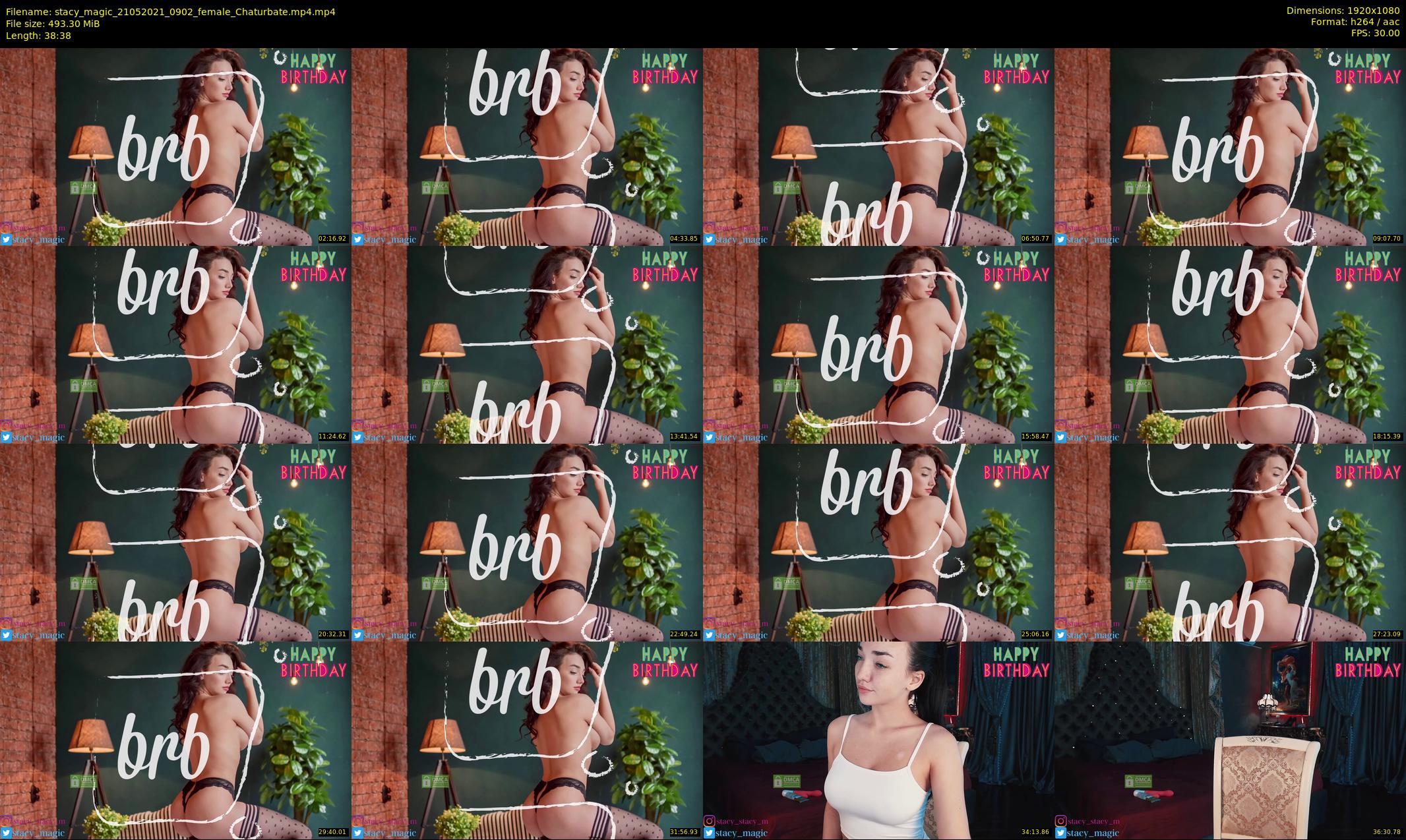 stacy_magic — 39 minute Chaturbate Female strip rec, 1080p, May 21, 2021
