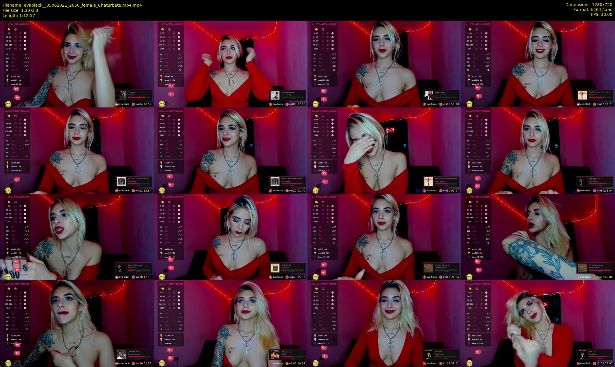 evablack_ — 73 minute Chaturbate Female strip rec, 720p, Jun 5, 2021