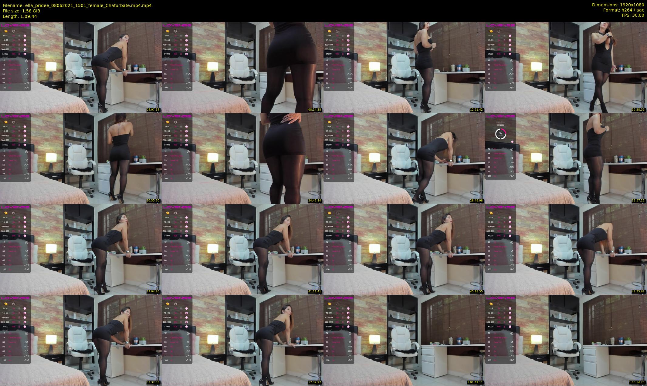 ella_pridee — 70 minute Chaturbate Female strip rec, 1080p, Jun 8, 2021