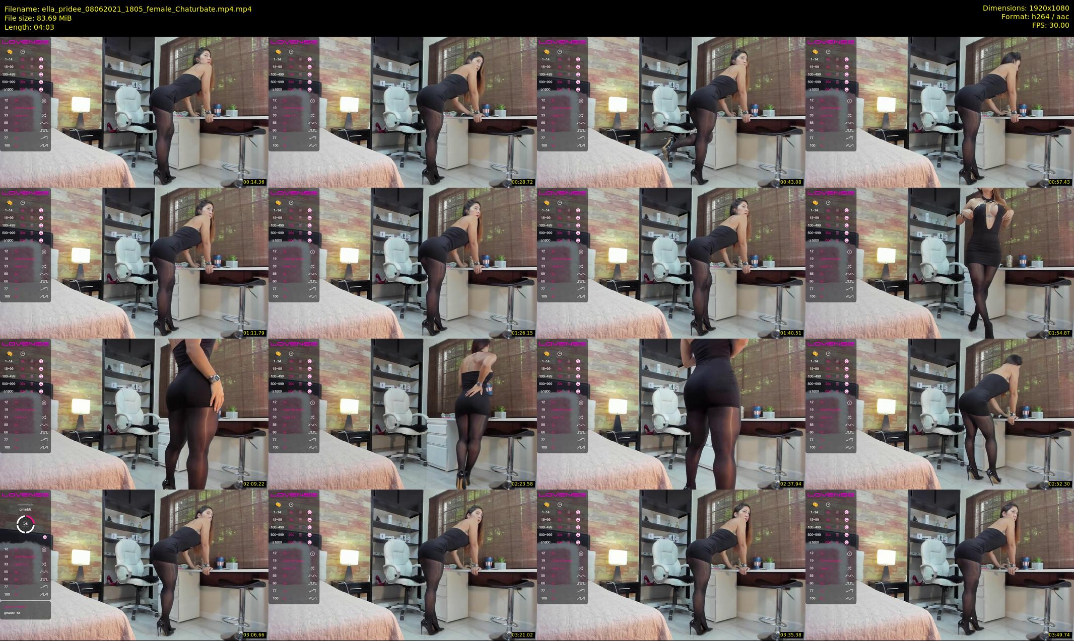 ella_pridee — 5 minute Chaturbate Female strip rec, 1080p, Jun 8, 2021