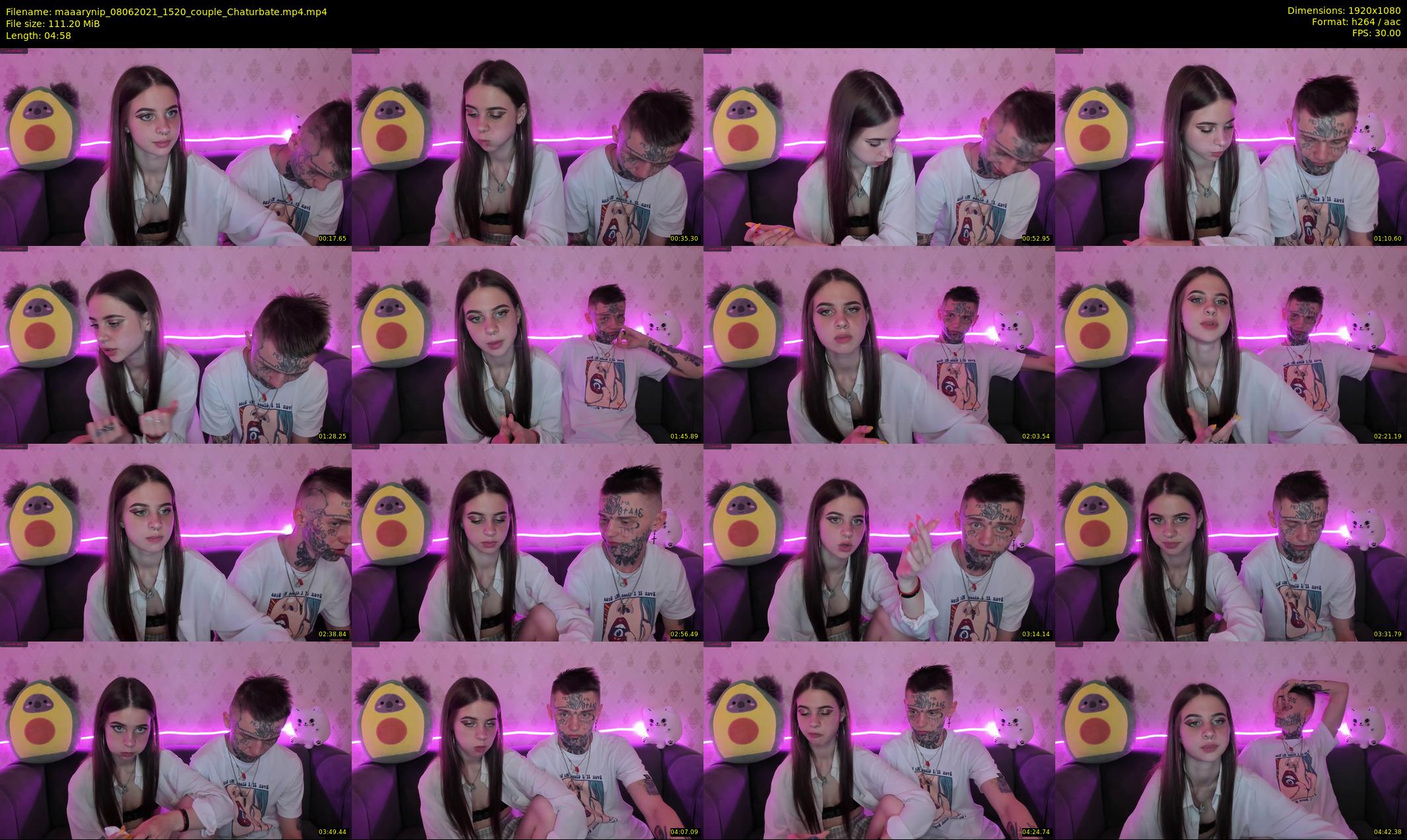 maaarynip — 5 minute Chaturbate Couple strip rec, 1080p, Jun 8, 2021