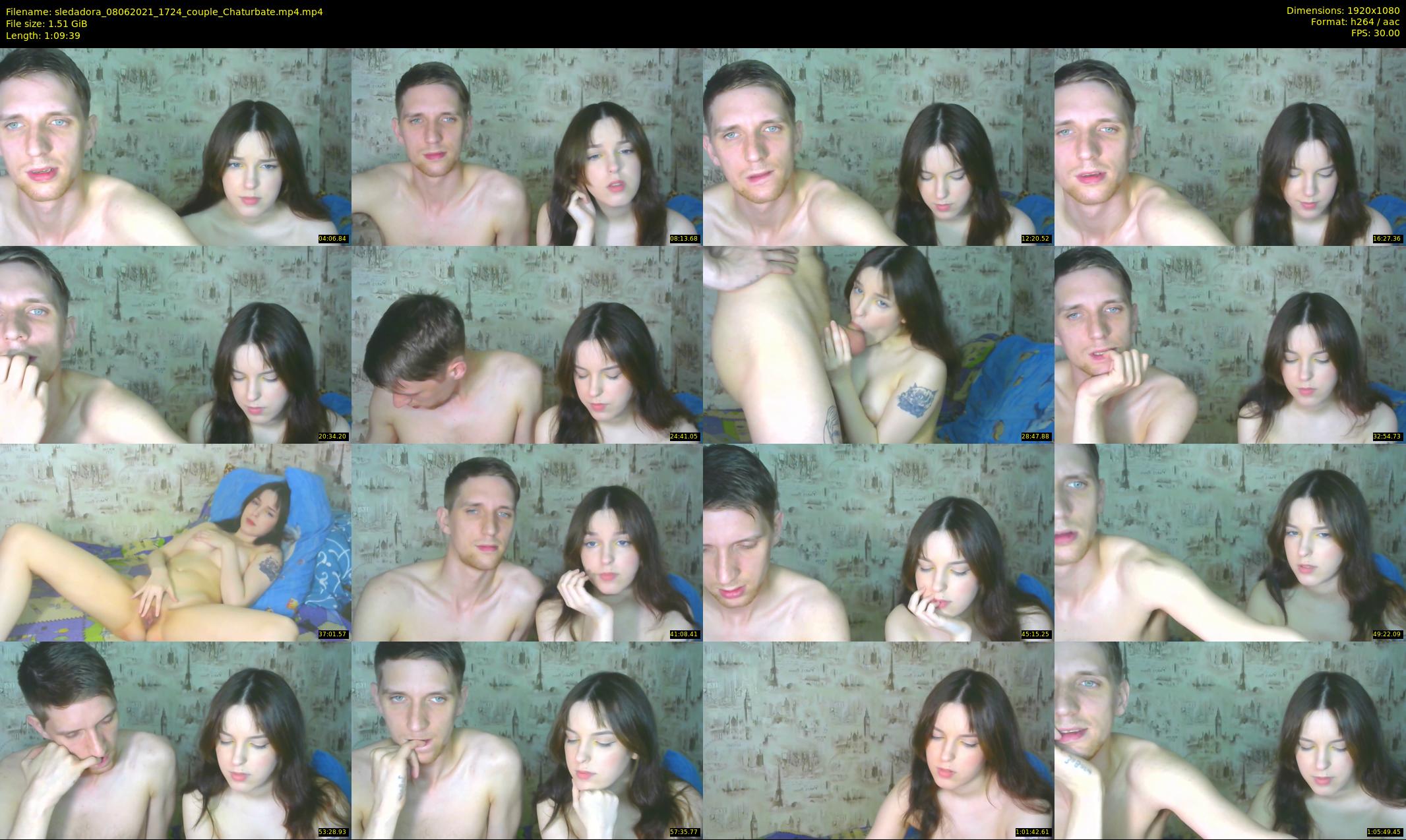 sledadora — 70 minute Chaturbate Couple strip rec, 1080p, Jun 8, 2021