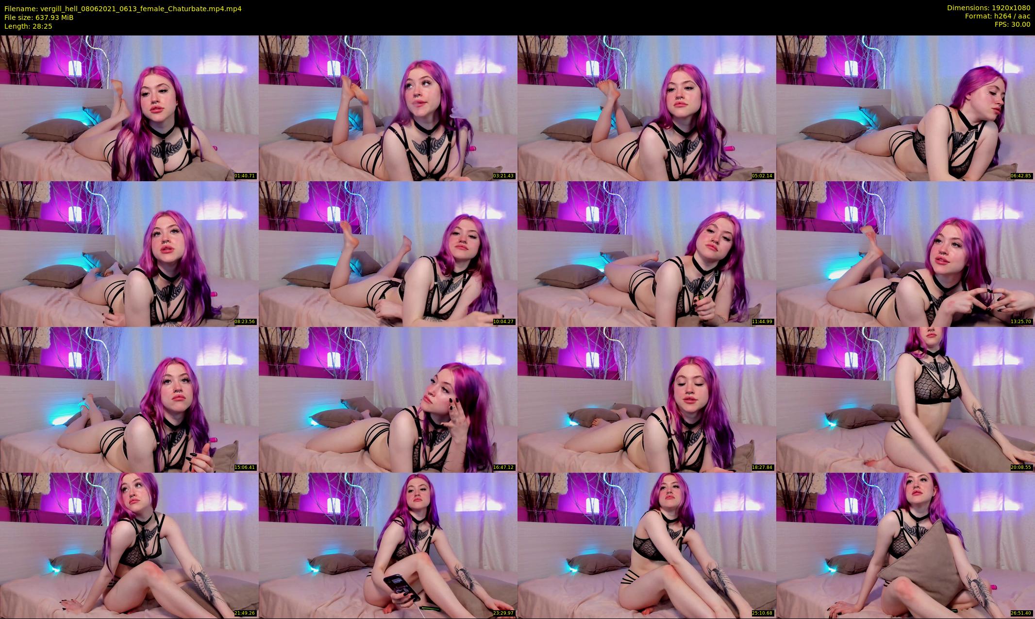 vergill_hell — 29 minute Chaturbate Female strip rec, 1080p, Jun 8, 2021