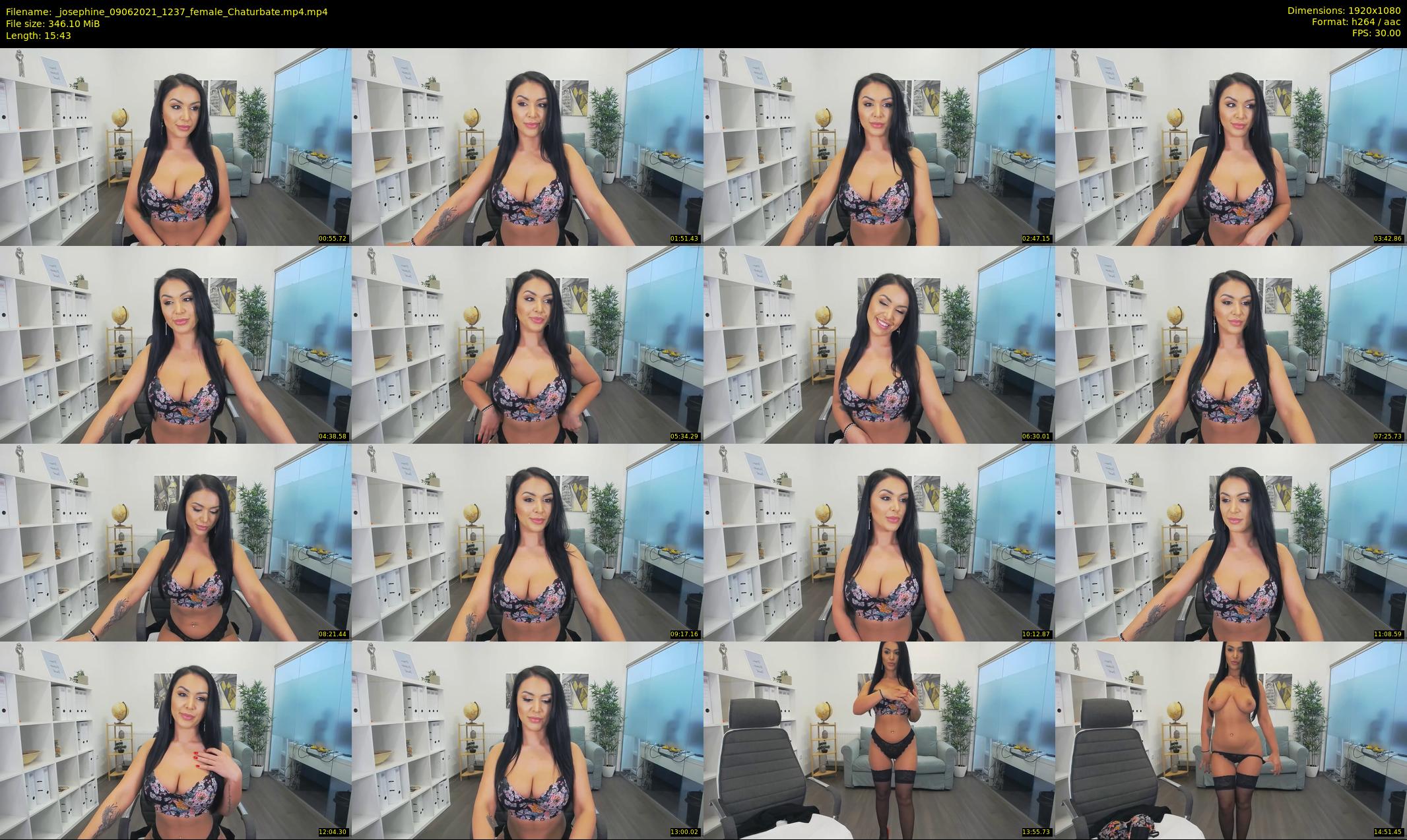_josephine — 16 minute Chaturbate Female strip rec, 1080p, Jun 9, 2021