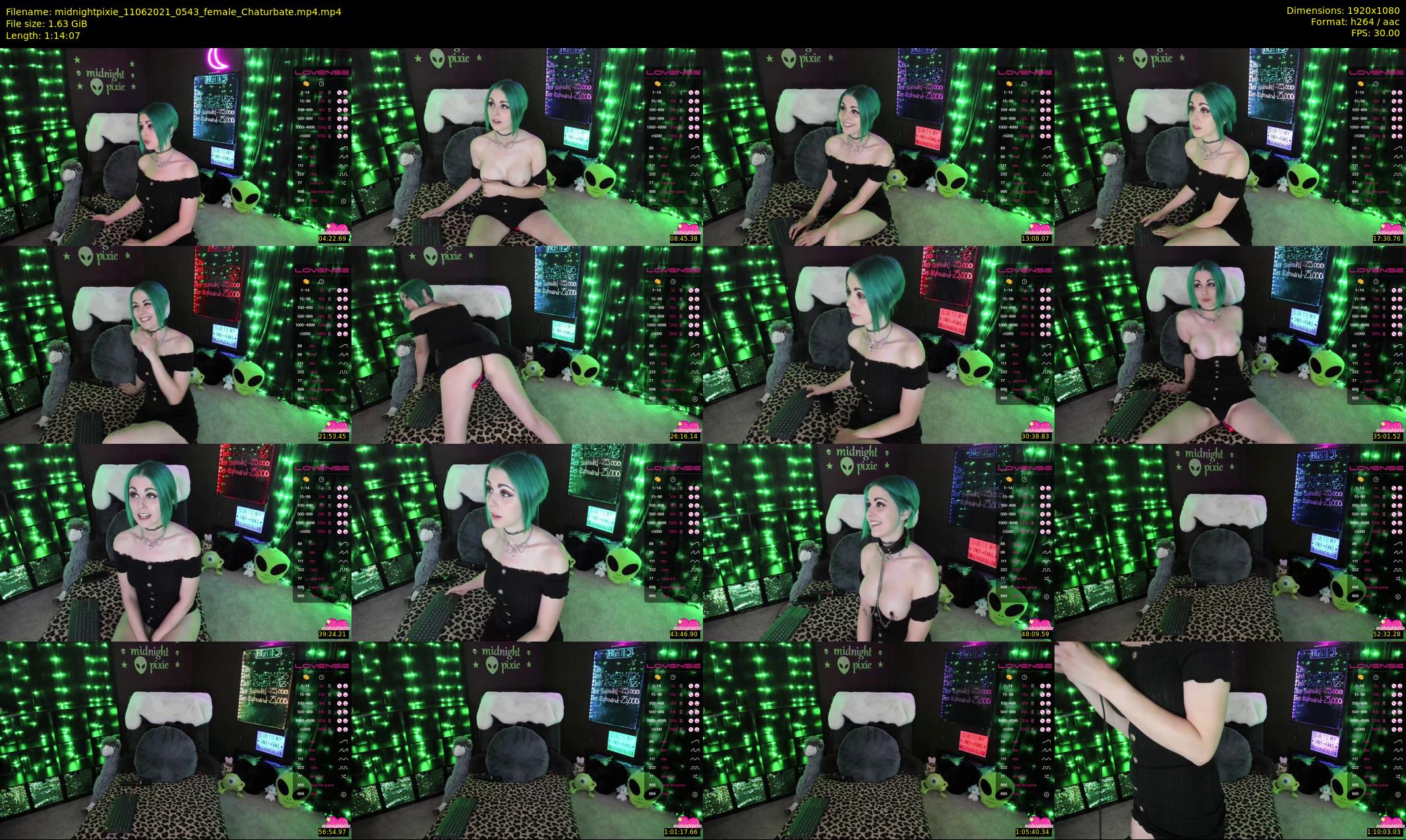 midnightpixie — 75 minute Chaturbate Female strip rec, 1080p, Jun 11, 2021