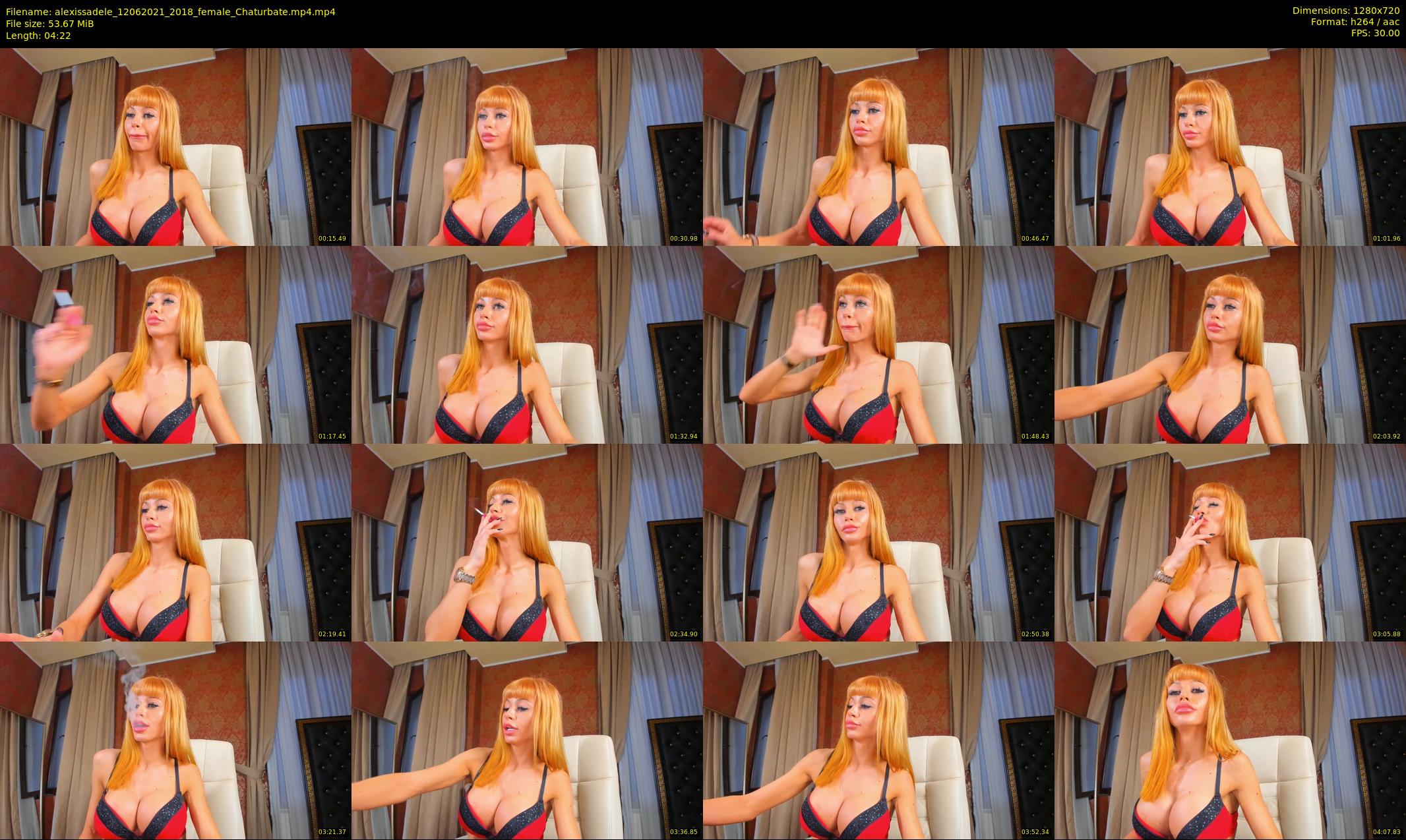 alexissadele — 5 minute Chaturbate Female strip rec, 720p, Jun 12, 2021