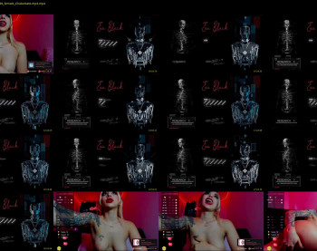 evablack_ — Chaturbate Female strip rec, Jun 20, 2021 17:49