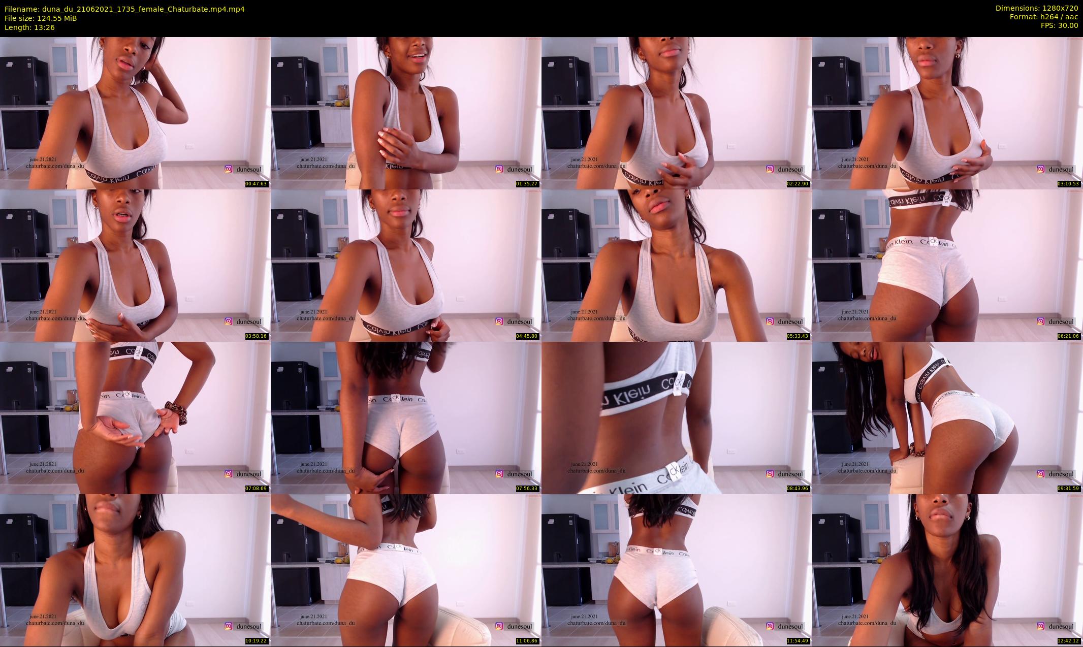 duna_du — 14 minute Chaturbate Female strip rec, 720p, Jun 21, 2021