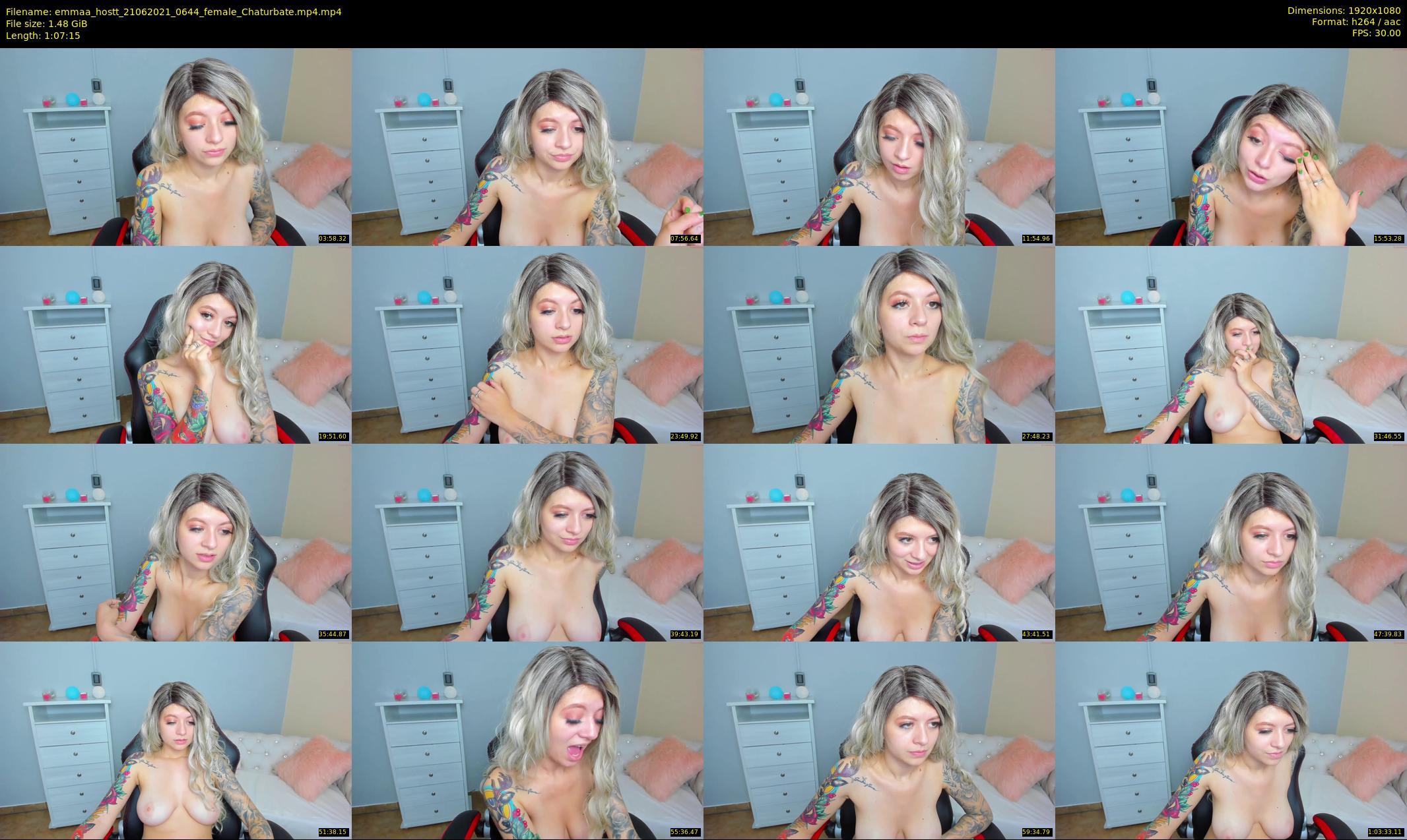 emmaa_hostt — 68 minute Chaturbate Female strip rec, 1080p, Jun 21, 2021