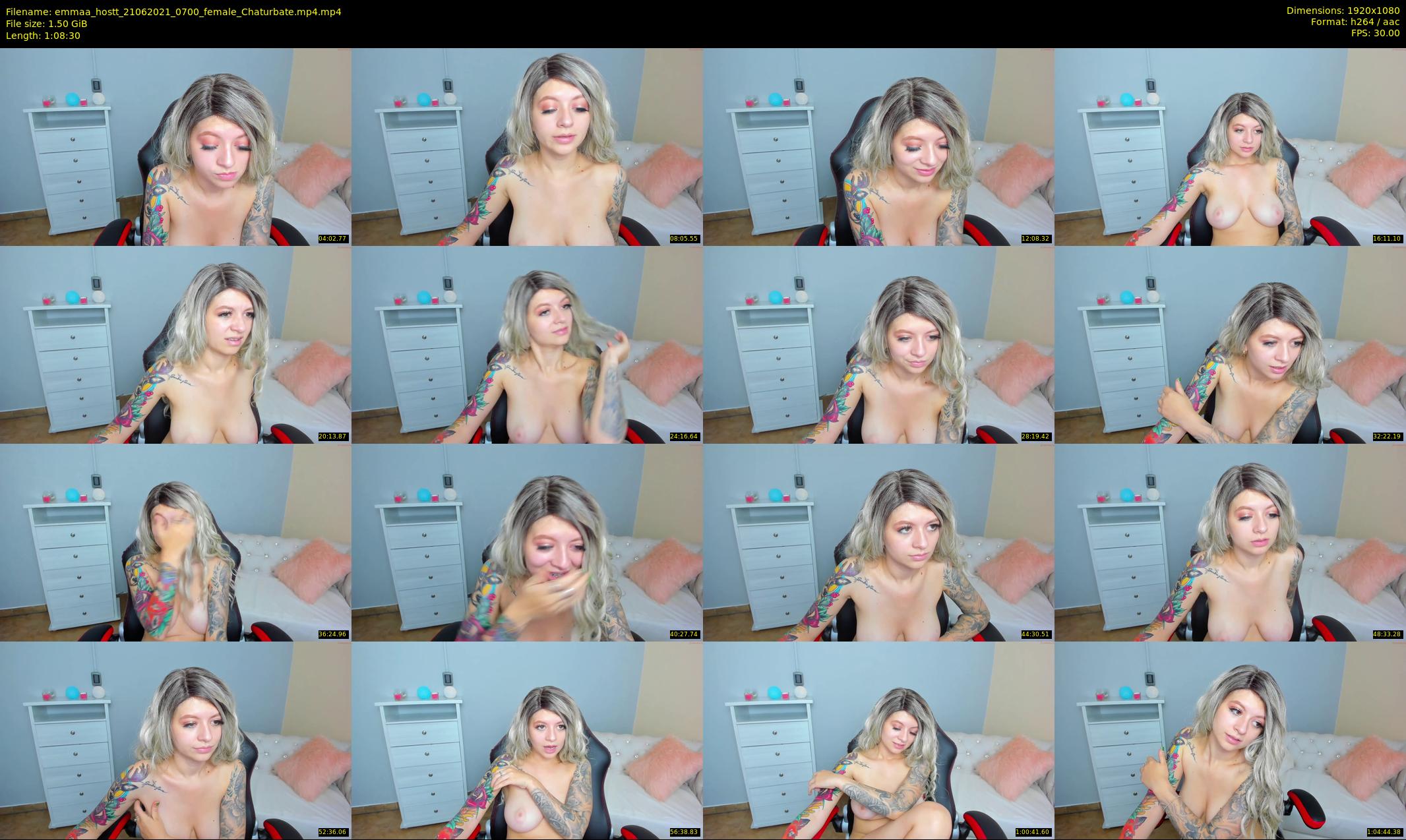 emmaa_hostt — 69 minute Chaturbate Female strip rec, 1080p, Jun 21, 2021