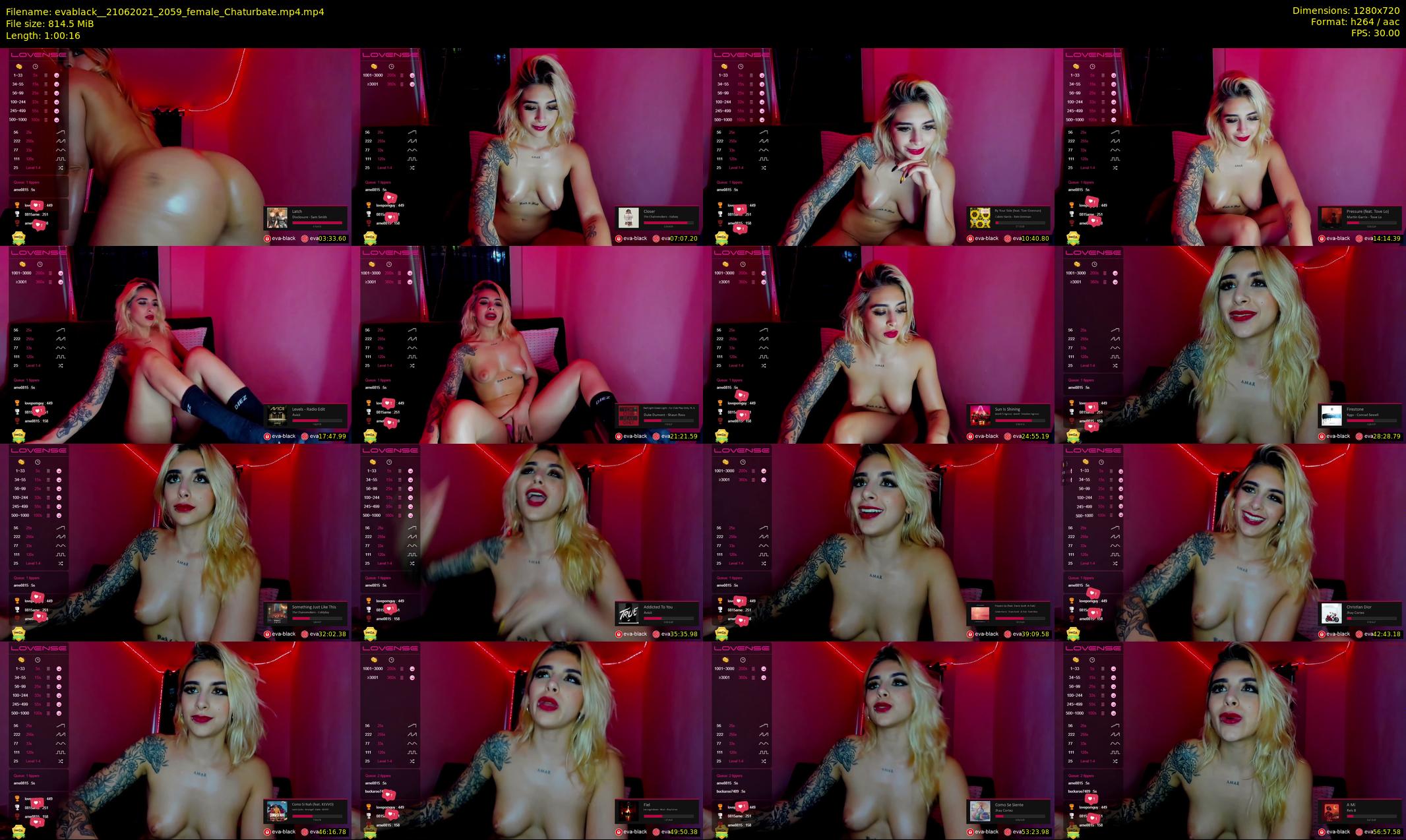 evablack_ — 61 minute Chaturbate Female strip rec, 720p, Jun 21, 2021