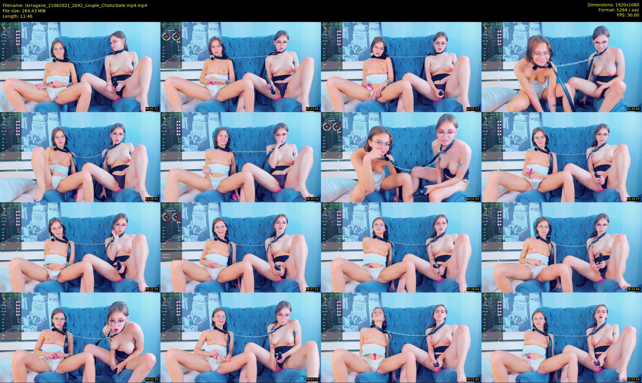 larragane — 12 minute Chaturbate Couple strip rec, 1080p, Jun 21, 2021