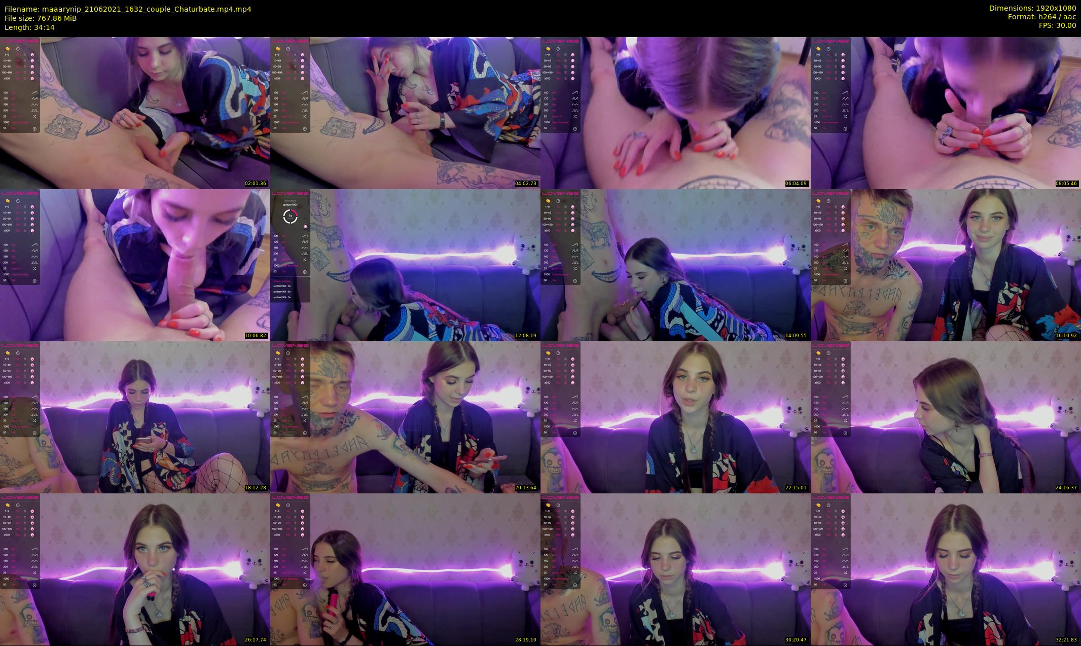 maaarynip — 35 minute Chaturbate Couple strip rec, 1080p, Jun 21, 2021