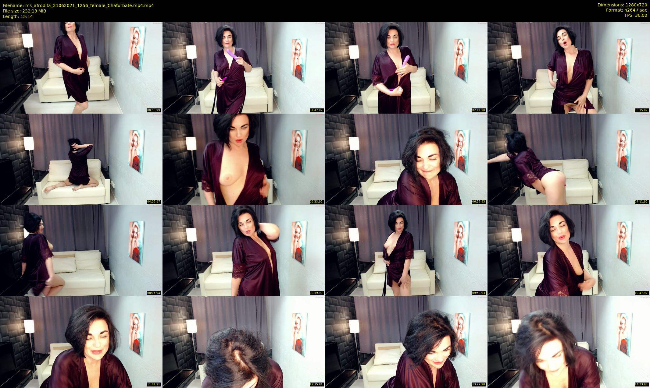 ms_afrodita — 16 minute Chaturbate Female strip rec, 720p, Jun 21, 2021