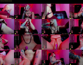 evablack_ — Chaturbate Female strip rec, Jul 2, 2021 03:17
