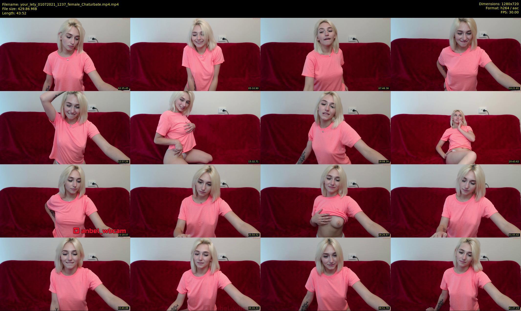 your_lety — 44 minute Chaturbate Female strip rec, 720p, Jul 1, 2021
