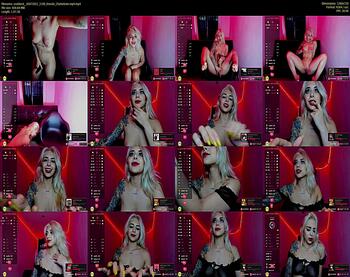 evablack_ — Chaturbate Female strip rec, Jul 5, 2021 21:00