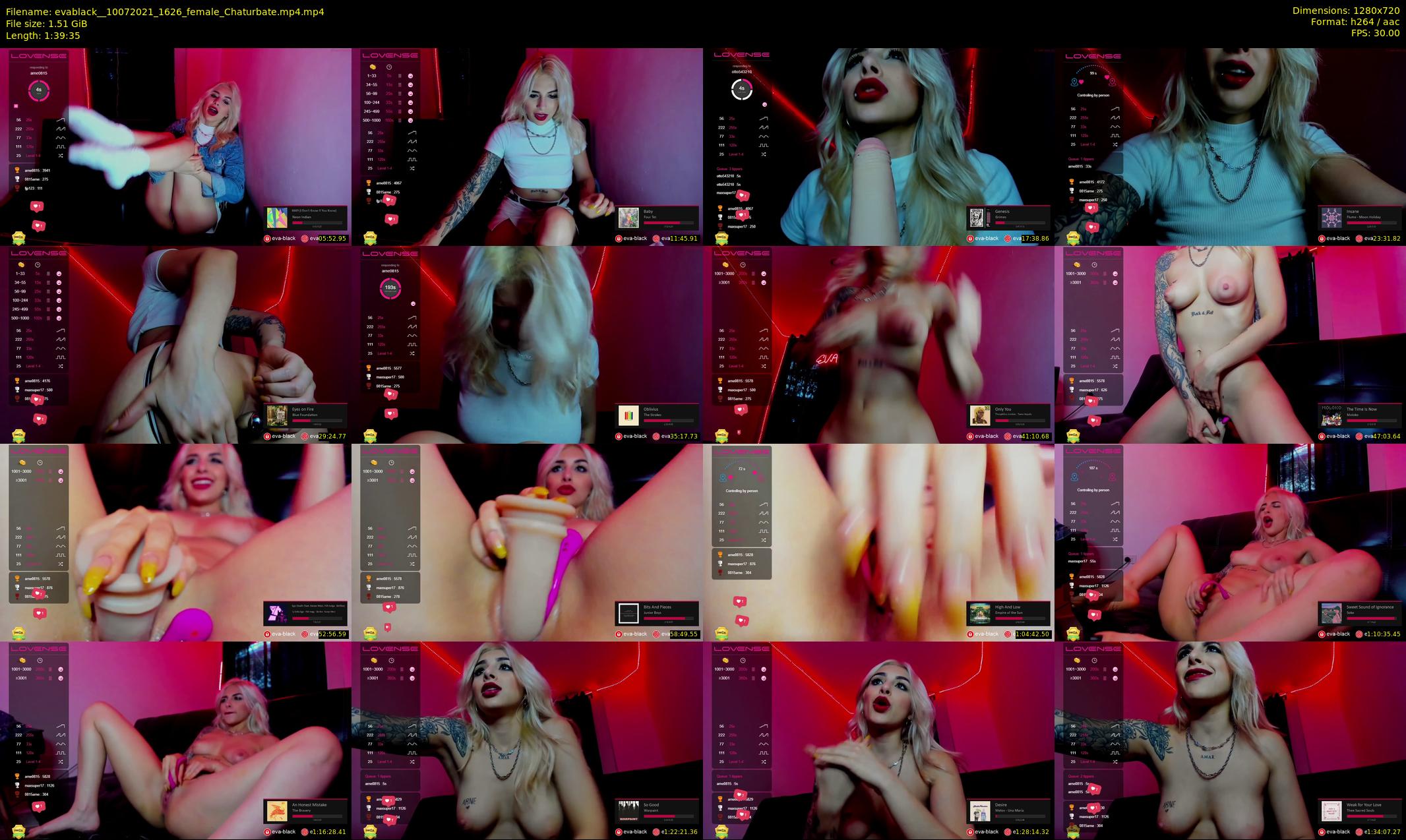 evablack_ — 100 minute Chaturbate Female strip rec, 720p, Jul 10, 2021