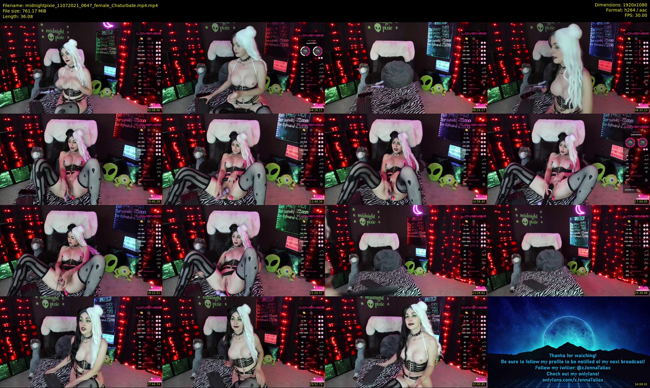 midnightpixie — 37 minute Chaturbate Female strip rec, 1080p, Jul 11, 2021