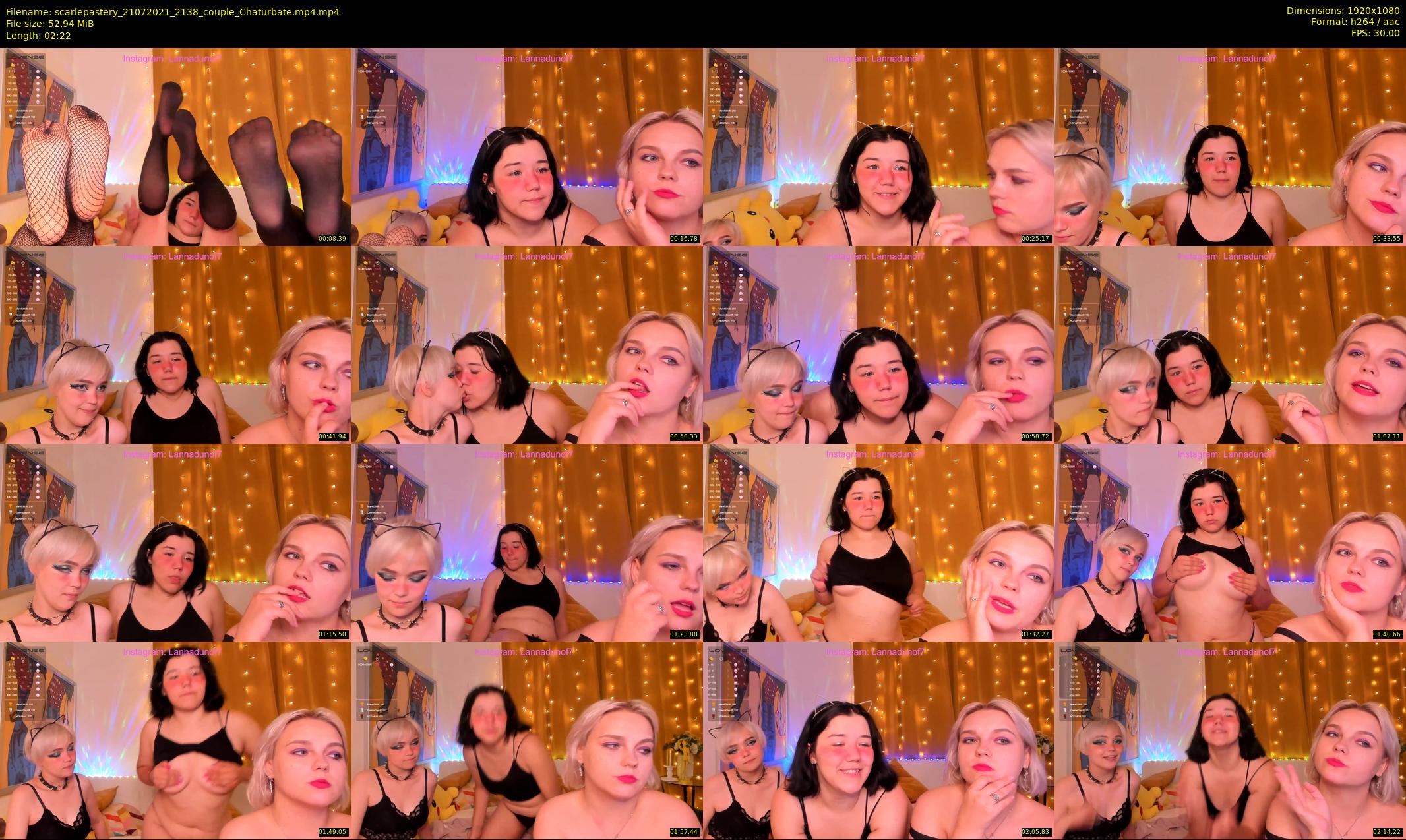 scarlepastery — 3 minute Chaturbate Couple strip rec, 1080p, Jul 21, 2021
