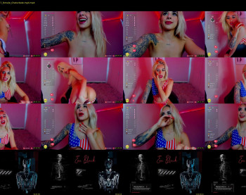 evablack_ — Chaturbate Female strip rec, Aug 1, 2021 16:57