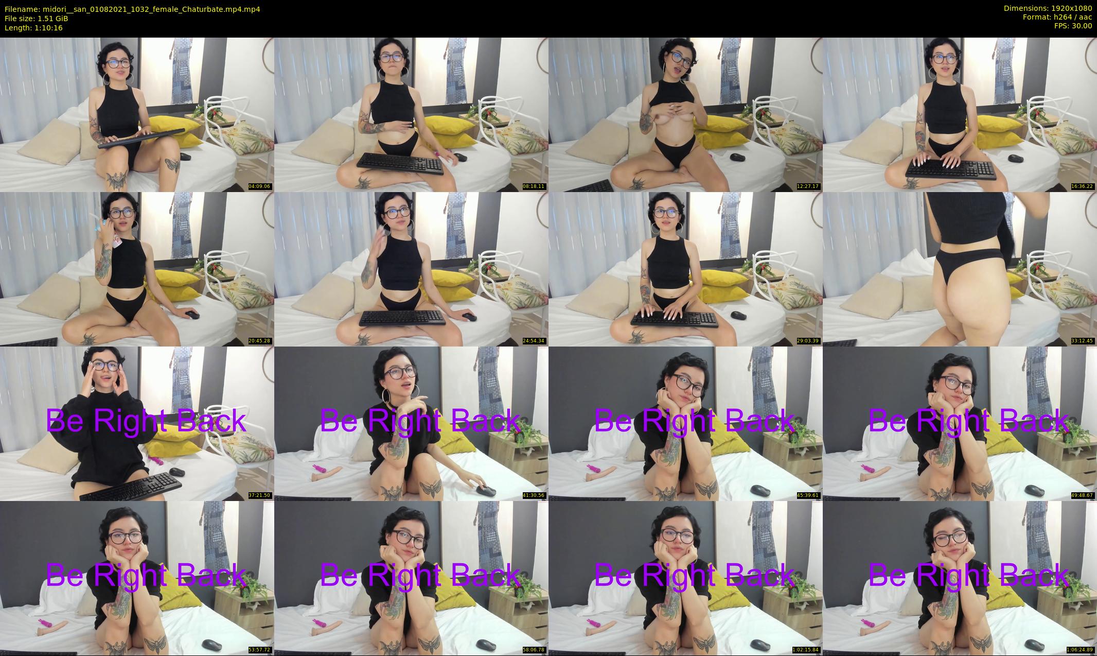 midori__san — 71 minute Chaturbate Female strip rec, 1080p, Aug 1, 2021