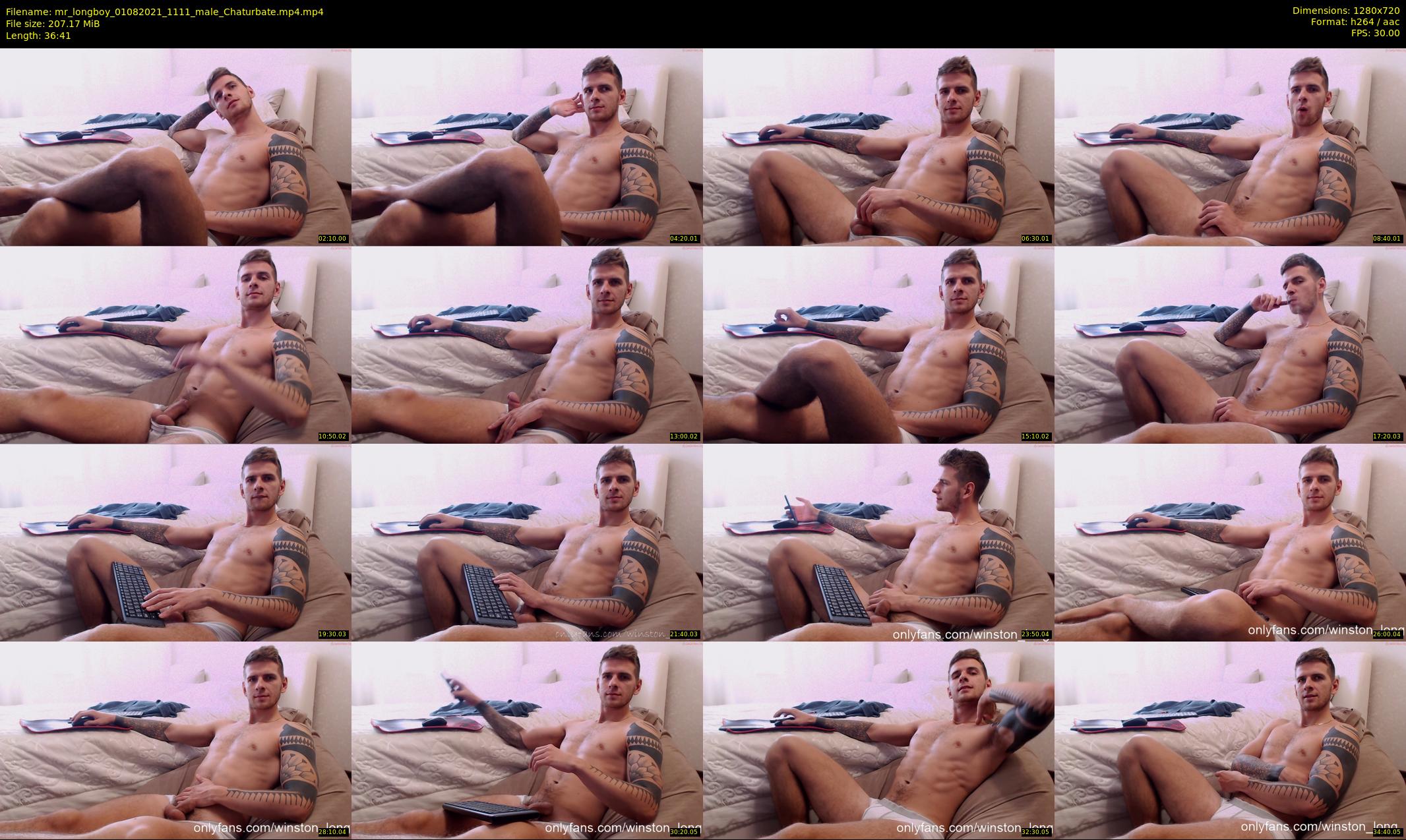 mr_longboy — 37 minute Chaturbate Male strip rec, 720p, Aug 1, 2021