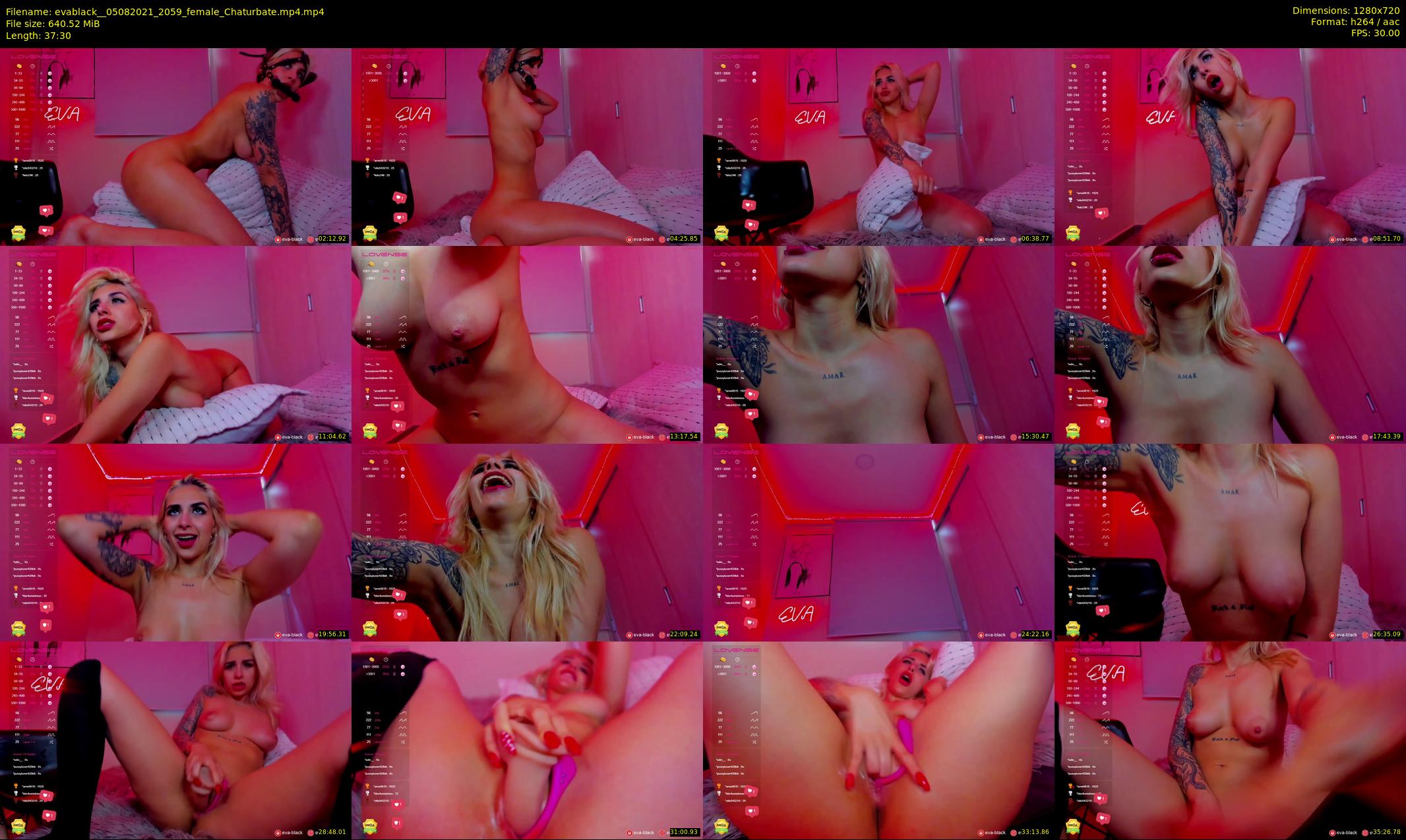 evablack_ — 38 minute Chaturbate Female strip rec, 720p, Aug 5, 2021