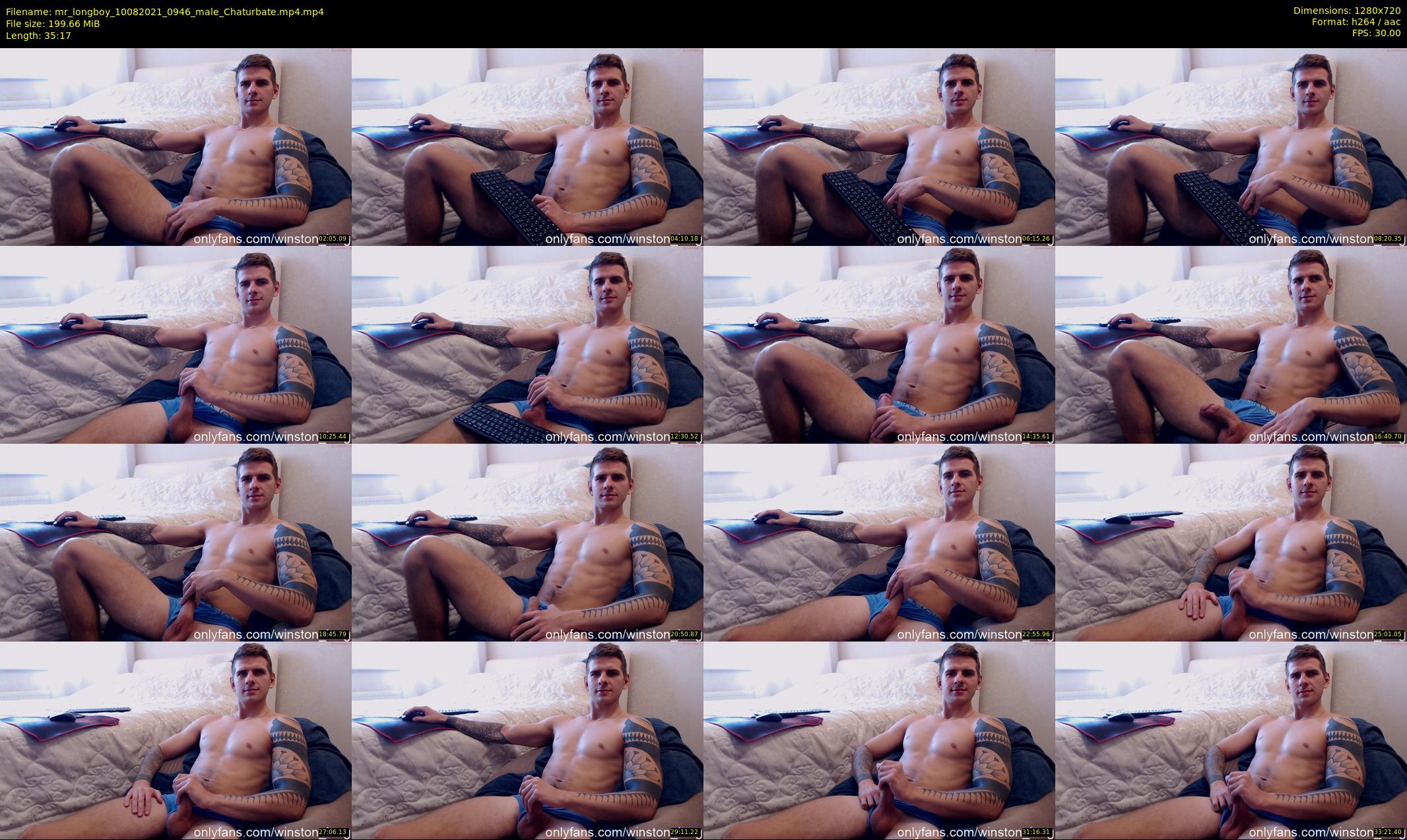 mr_longboy — 36 minute Chaturbate Male strip rec, 720p, Aug 10, 2021