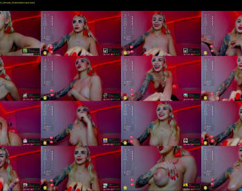 evablack_ — Chaturbate Female strip rec, Aug 11, 2021 20:11
