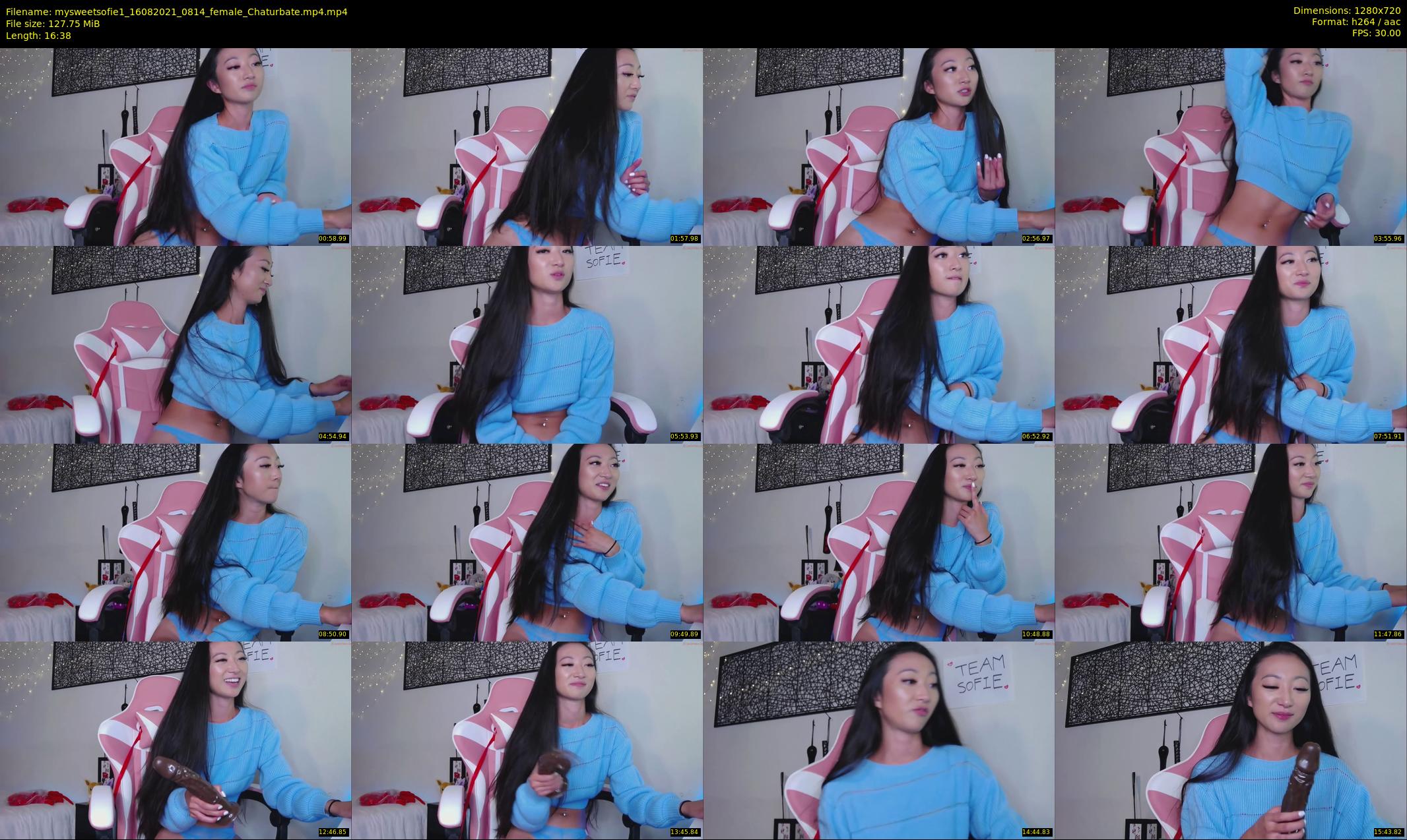 mysweetsofie1 — 17 minute Chaturbate Female strip rec, 720p, Aug 16, 2021