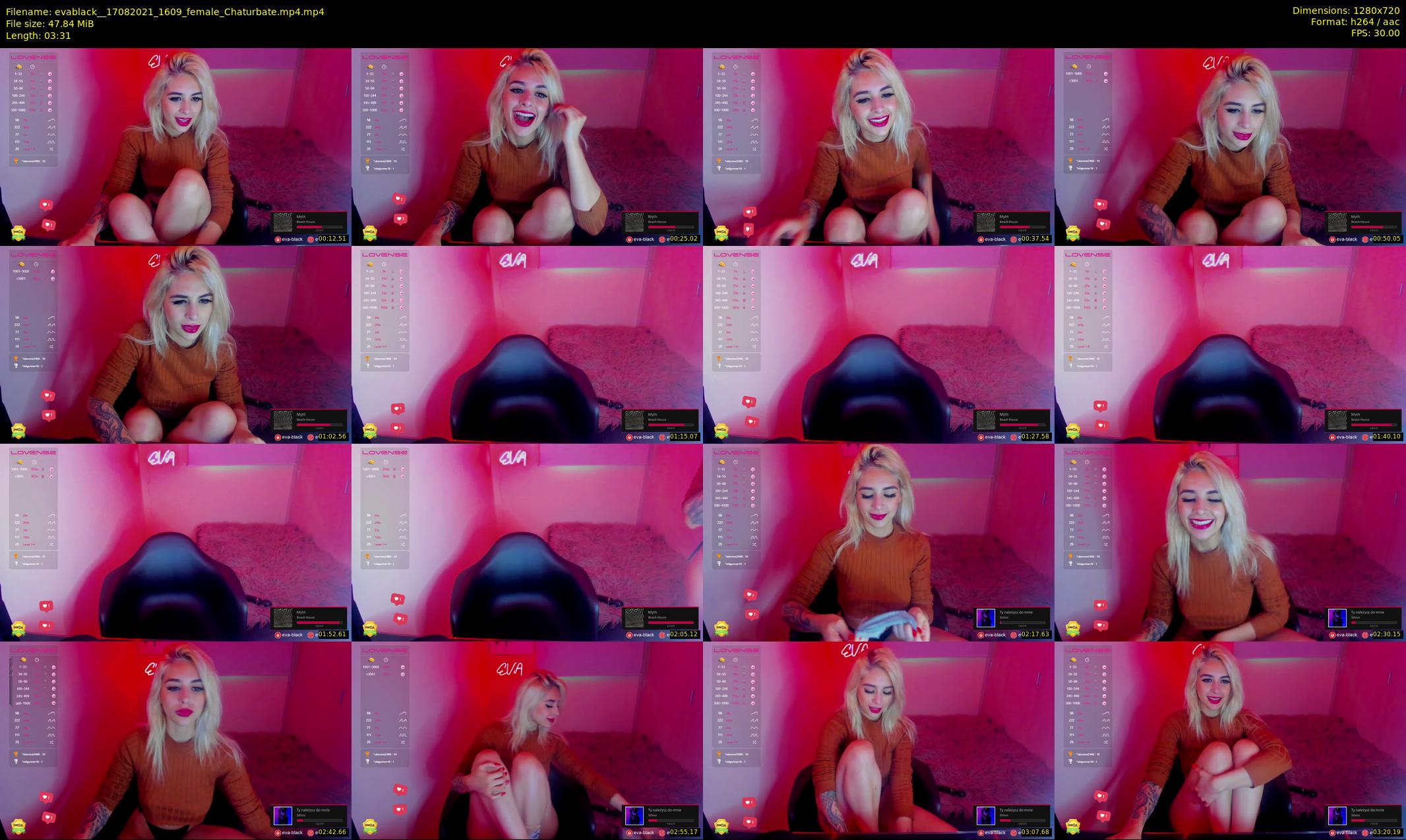 evablack_ — 4 minute Chaturbate Female strip rec, 720p, Aug 17, 2021